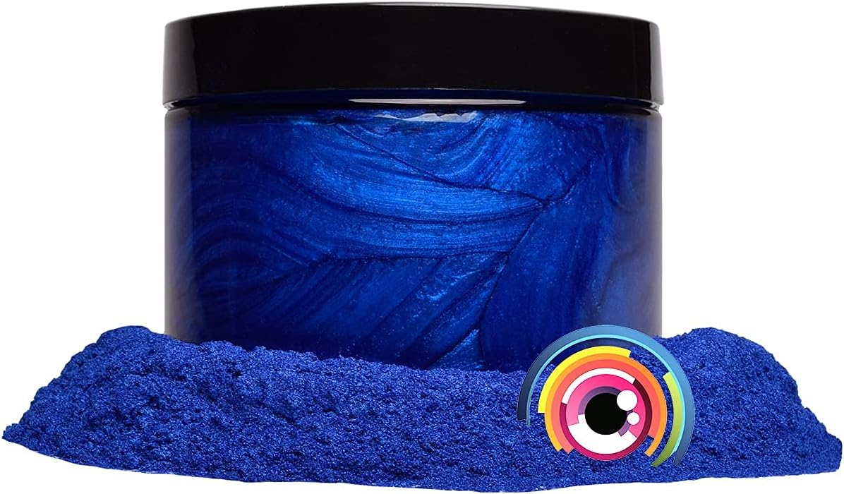 Eye Candy Premium Mica Powder Pigment “Skyline Blue” (50g) Multipurpose DIY Arts and Crafts Additive | Woodworking, Epoxy, Resin, Bath Bombs, Paint, Soap, Nail Polish, Lip Balm (Skyline Blue, 50G)