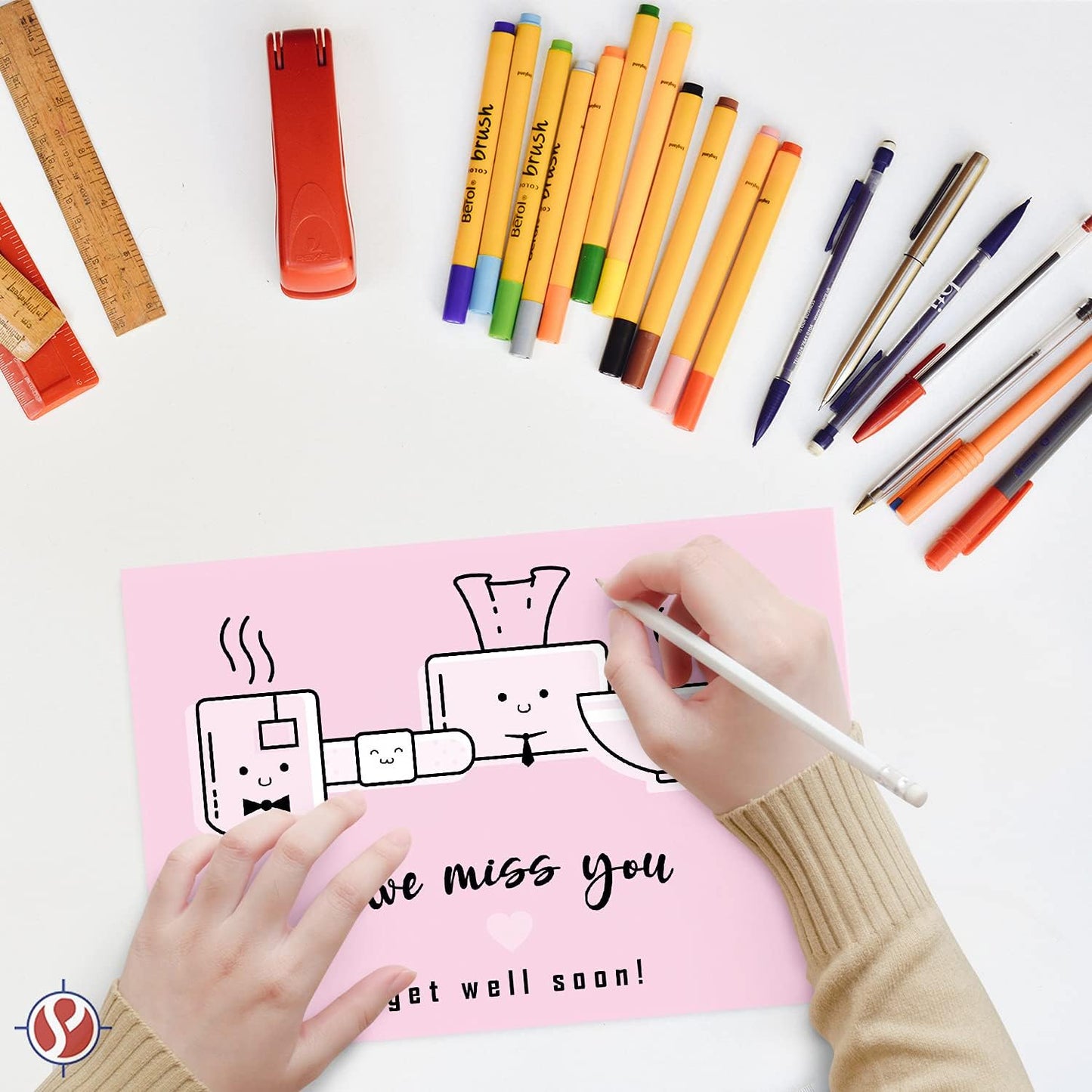 8.5 x 11" Ultra Pink Color Paper Smooth, for School, Office & Home Supplies, Holiday Crafting, Arts & Crafts | Acid & Lignin Free | Regular 20lb Paper - 100 Sheets