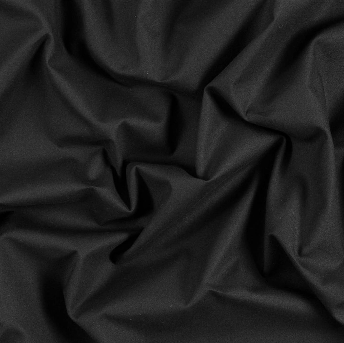 AK TRADING CO. Muslin Fabric/Textile - Draping Fabric - Black 2 Yards Medium Weight - 100% Cotton (60in. Wide)