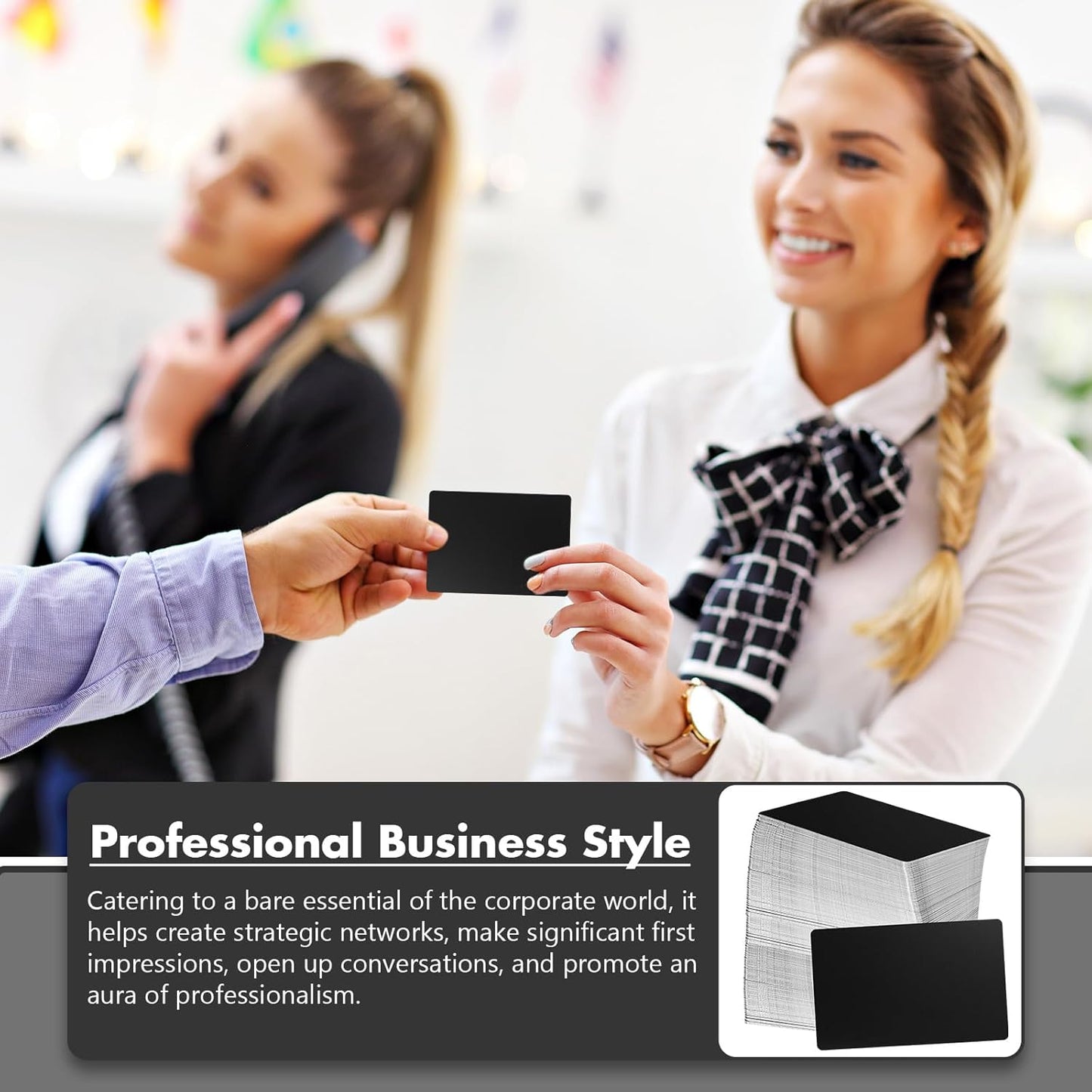 Zonon 200 Pack Engraving Aluminum Plates for CNC Engraver Laser Crafting Multipurpose Metal Metal Business Cards Sheets Engraving DIY Gift Cards 86 x 54 x 0.21 mm(Black Matte)