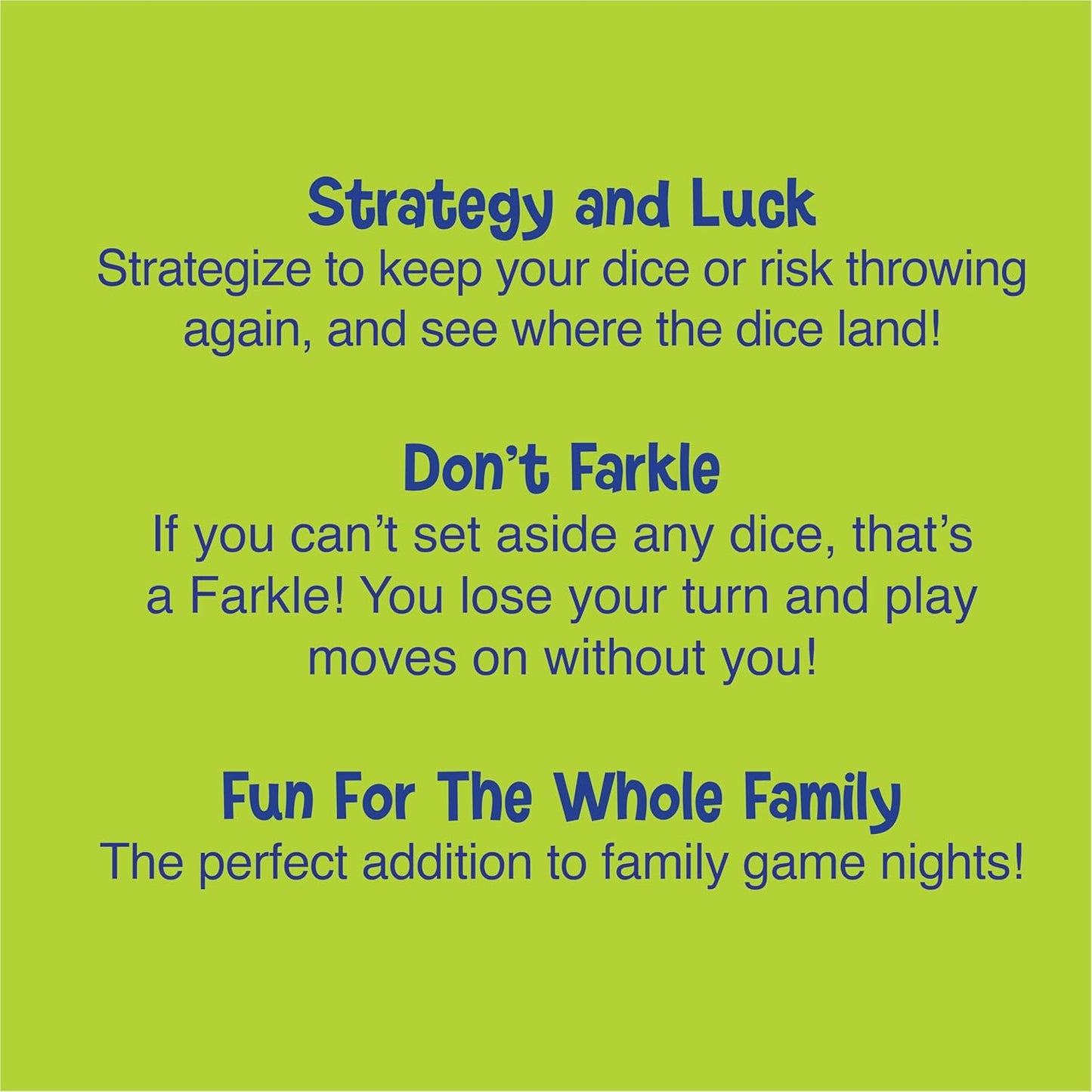 Farkle Classic Dice Games – Kids, Family Games, Travel Game, Adult Games, Board Game, Dice Cup, Dice Set, Farkle Score Sheets Included, Ages 8+