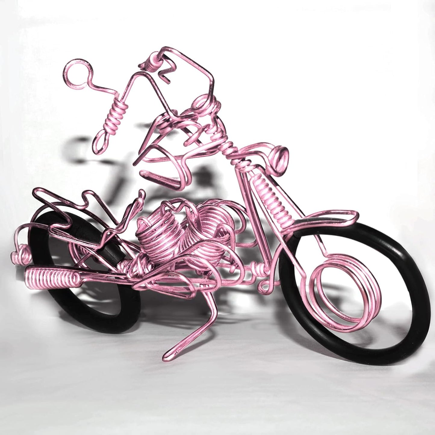 TecUnite Aluminum Craft Wire for Sculpting Armature Bendable Craft Wire for DIY Jewelry Making(Light Pink, 10 M X 1 mm, 1 Roll)