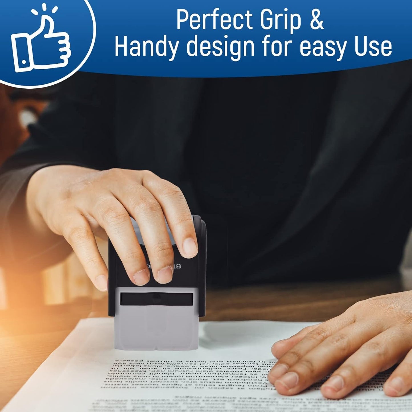 Return to Sender Stamp, Wrong Address Return to Sender Rubber Stamp, self Inking Rubber Stamp -Red Ink-with More Impressions, Designed with Advanced Technology by Executive Supplies