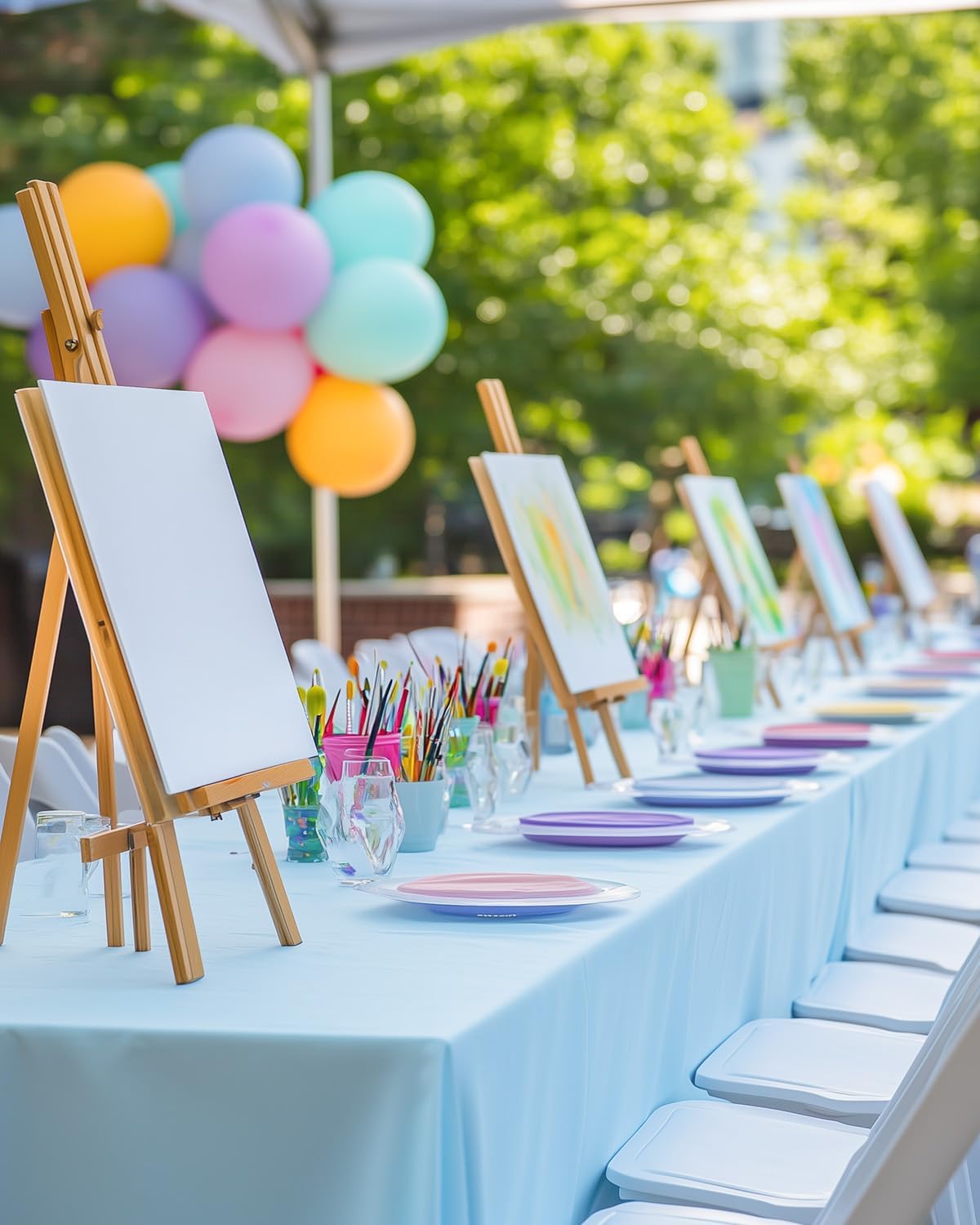 Canvas Boards for Painting 72 Pack, 9x12 Inch Painting Canvas Panels, 100% Cotton White Blank Canvas Boards for Painting, Art Supplies Paint for Acrylics Oil Watercolor Tempera Paints