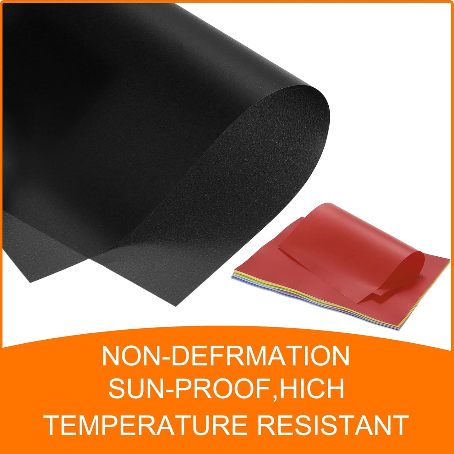 MECCANIXITY Colored Vellum Paper, 20 Sheet Black Transparency 11.7 x 8.2 Printable Vellum Paper, Translucent Vellum Sheets for Printing Wedding Invitations, Ink Jet Laser Printer