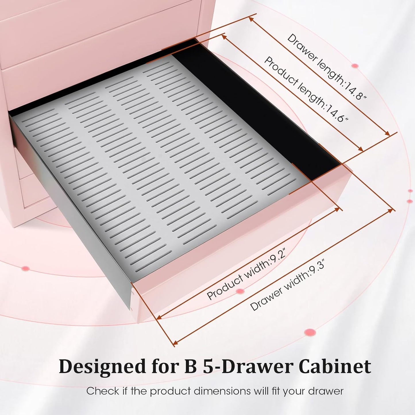 2 Pack PVC Foam Board Inserts for Drawer, Embroidery Floss Storage Organizer-Holds 216 3mm Bobbins, Embroidery Thread Holder for Cross Stitcher Storage(Bobbins are Not Include)