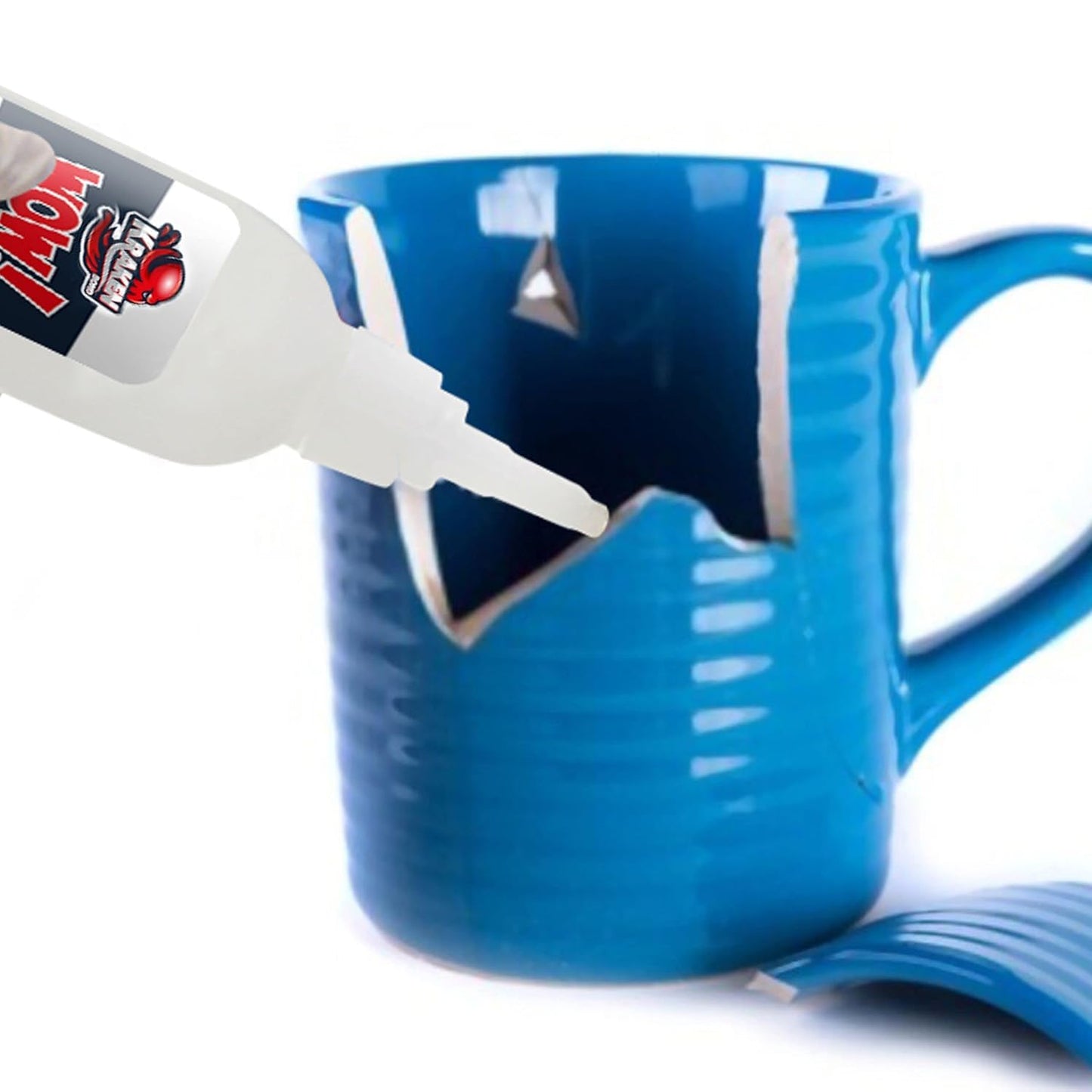 KRAKEN BOND Wow! Spray Adhesive Activator(2X16.9 Oz.) - Cyanoacrylate Super Glue Accelerator Spray for Plastic, Metal, Wood & PVC, CA Glue Activator | 2 Pack