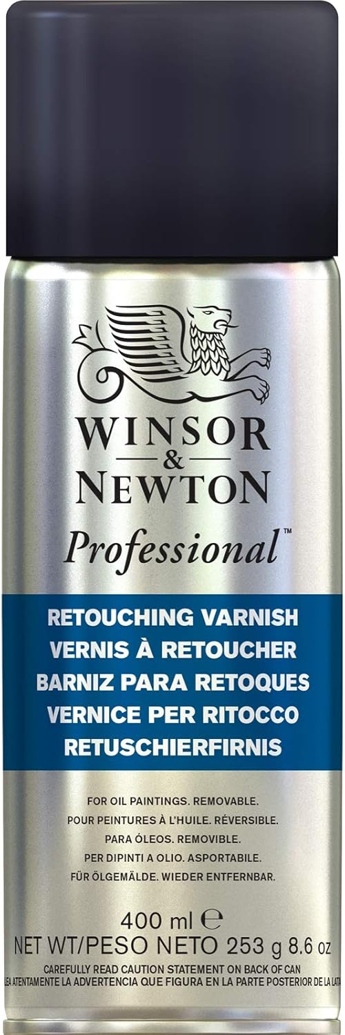 Winsor & Newton Professional Artists' Aerosols, Retouching Varnish, 400ml