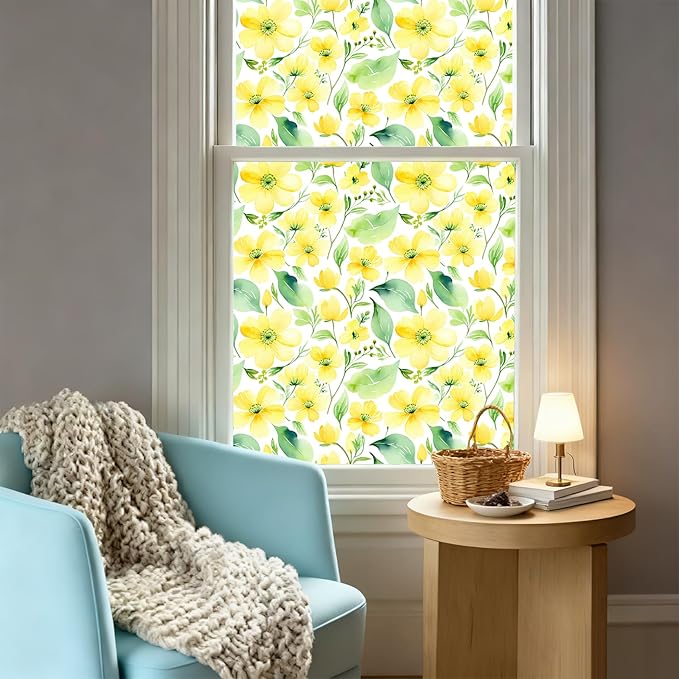 Frosted Glass Window Frosting Film Window Privacy Film One Way Privacy Windows Clings Static Cling Home Room Bathroom Spring Decor Car Decorations Tint Door Cover Renter Friendly Stickers
