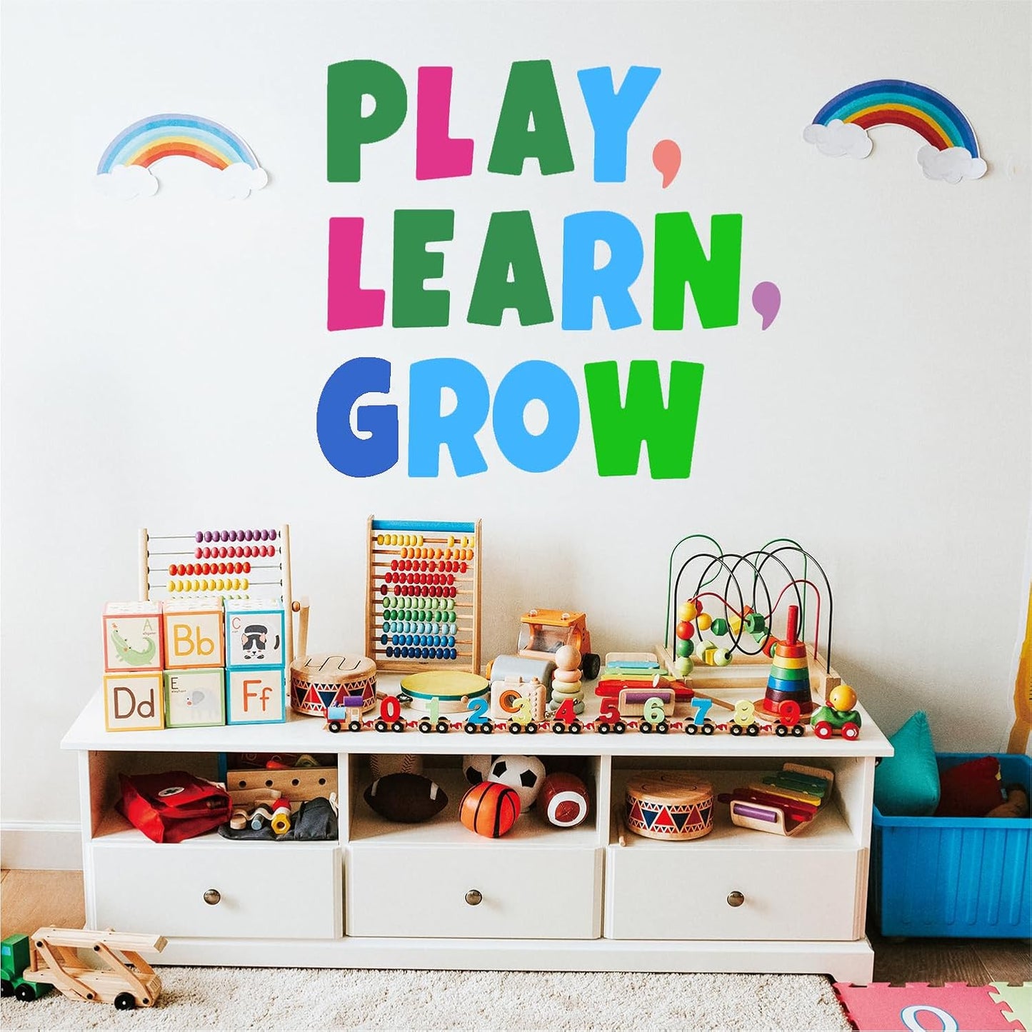 Bemeol 360 Pcs 30 Sheets Bulletin Board Letters 2.5 Inches Alphabet Stickers Self Adhesive Stick on Letters for Poster Board Classroom School Home Decor(Colorful)