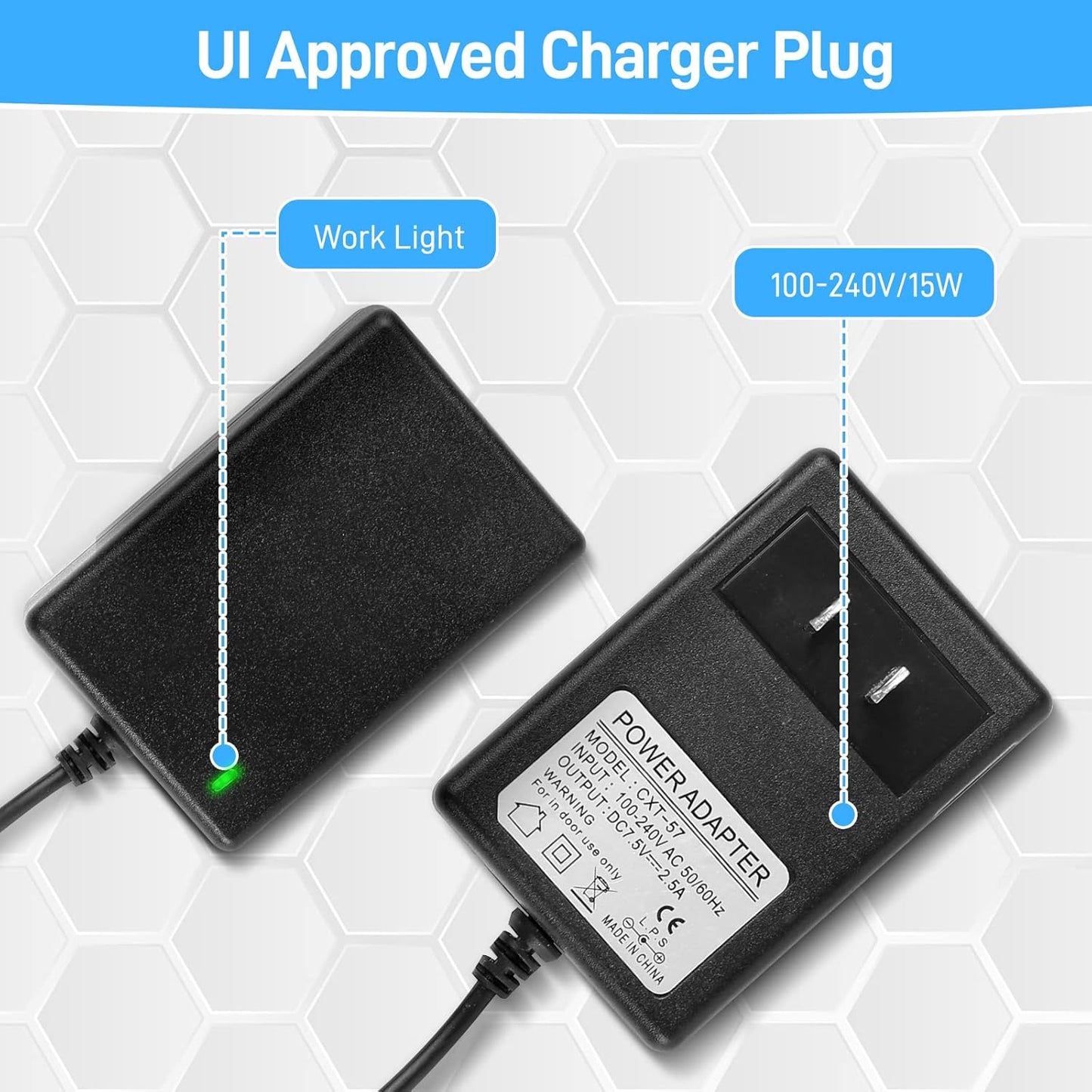 Foam Cutter, 10CM Styrofoam Cutter pen with Power Light, 100-240v / 15w Foam Cutter Electric Styrofoam Cutting Tool for Handcraft