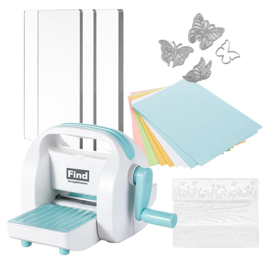 Mini Die Cutting Machine, 3 inch Embossing Machine for Scrapbooking,Cardmaking, 3 1/8" Feeding Slot