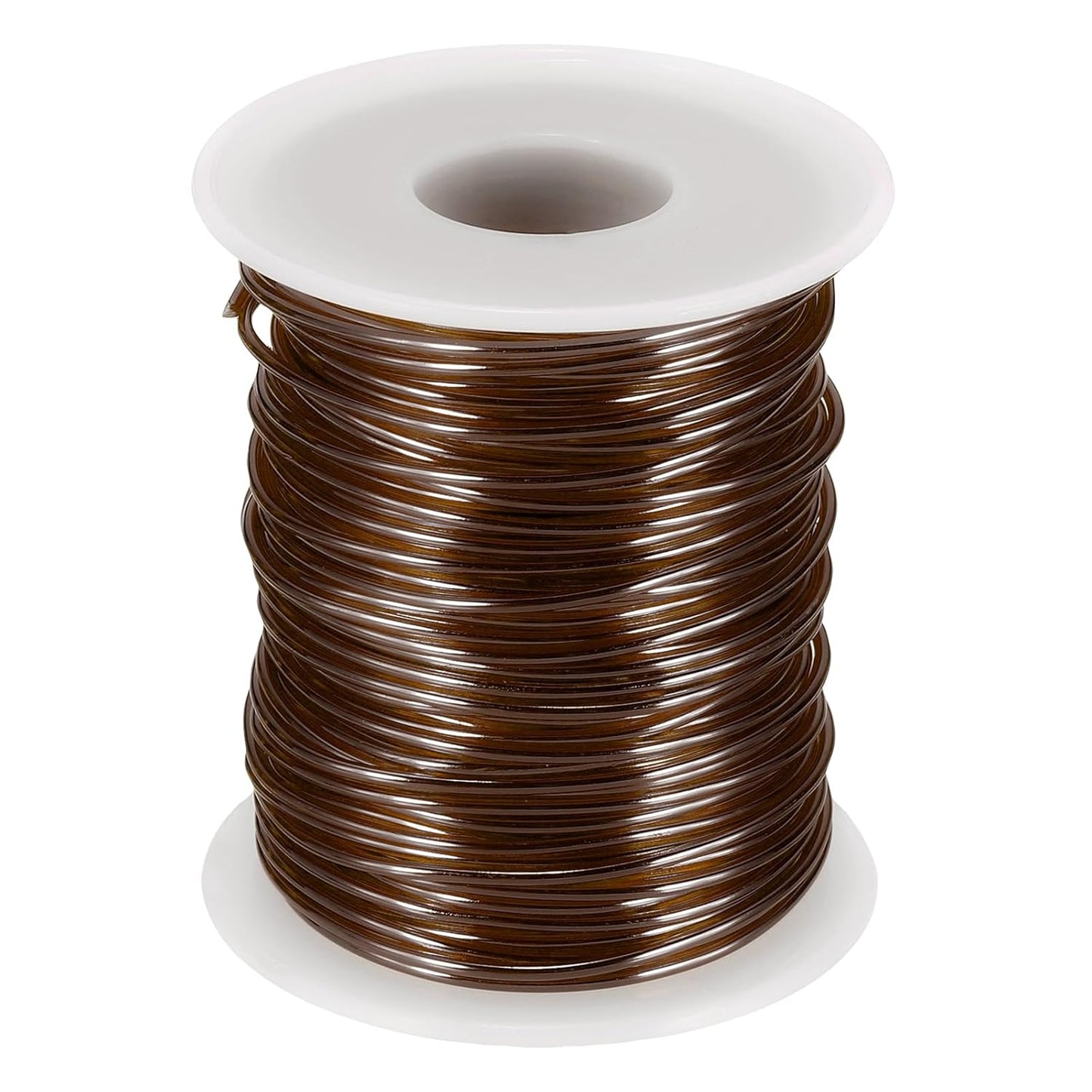 uxcell 16 Gauge / 1.5mm Anodized Aluminum Wire for Jewelry Craft Making, 102 Feet Bendable Flexible Wire for DIY Home Decor Gardening Sculpture, Bronze