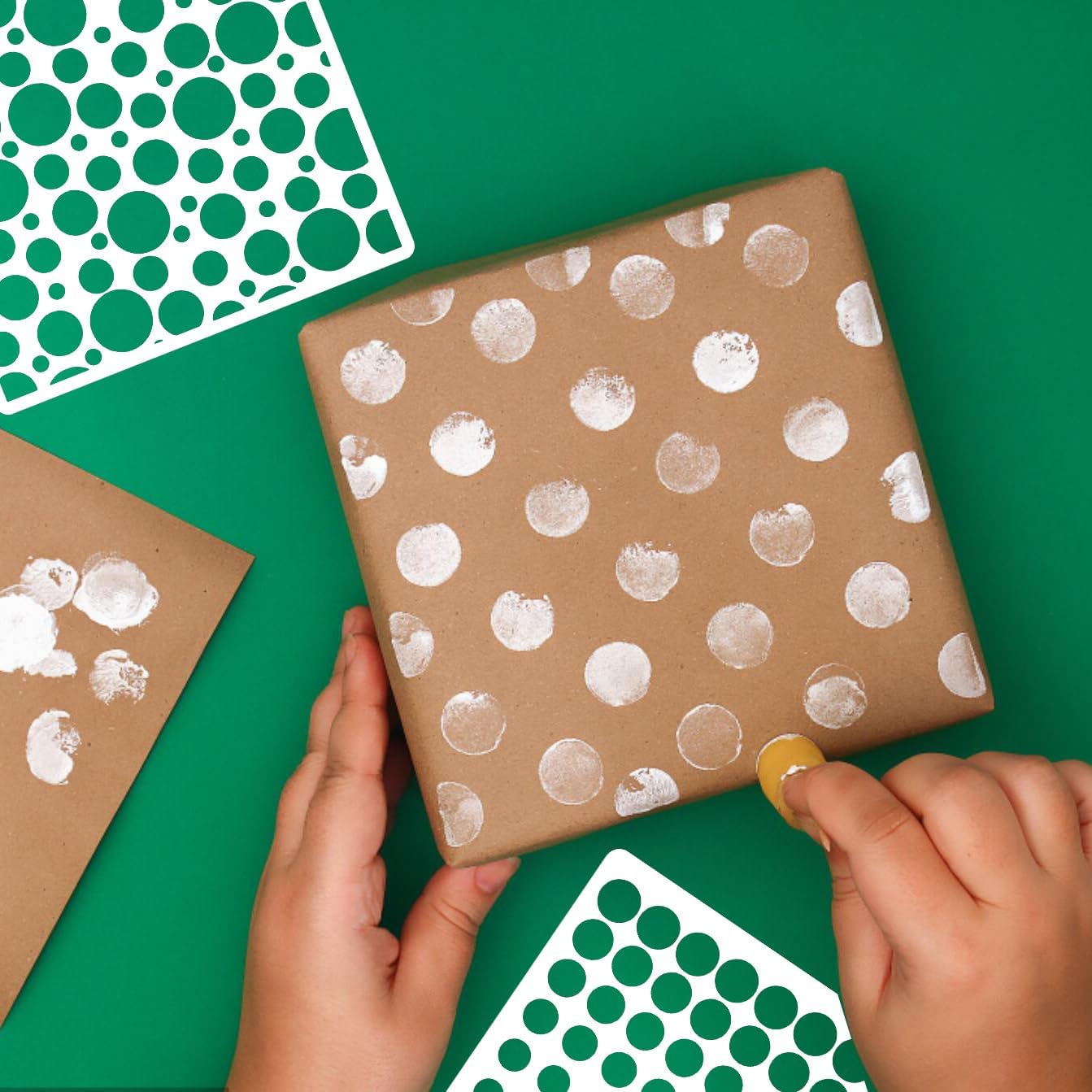 Texture Stencils for Painting Geometric Stencil Cubist Layering Background Templates Stencils for Painting on Wood Wall Furniture Fabrics Decor