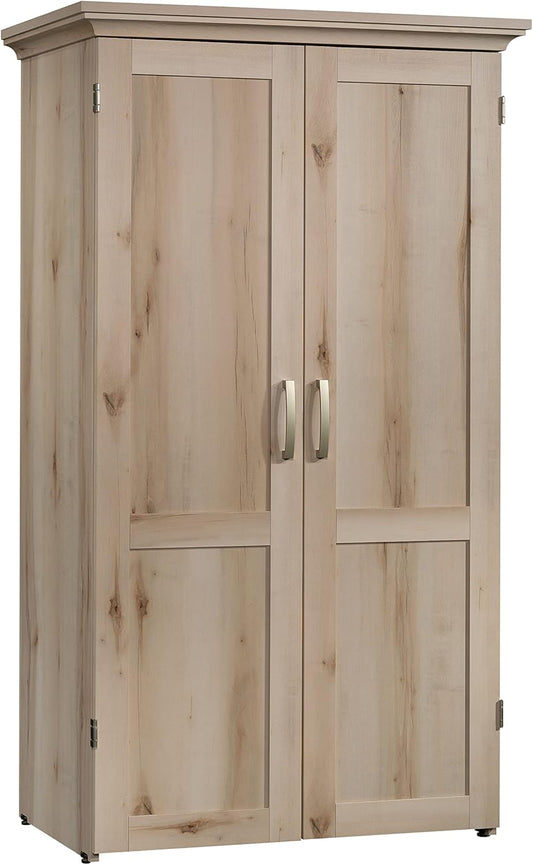 Sauder Miscellaneous Storage Craft & Sewing Armoire, Pacific Maple finish