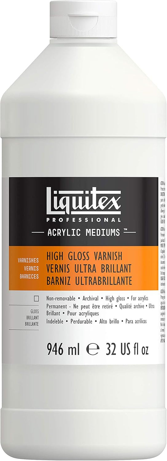 Liquitex Professional High Gloss Varnish, 946ml (32-oz)