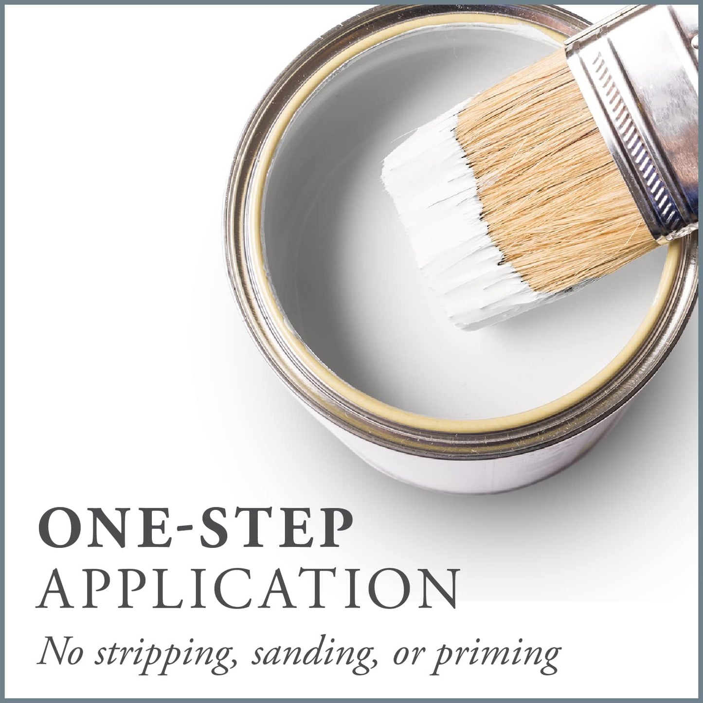AMY HOWARD AT HOME Chalk-Based One Step Paint for Furniture, Cabinetry, Decor, Finish, and More | No Stripping, Sanding, or Priming | Ultra-Light Base | 32 Ounce | Stoneware
