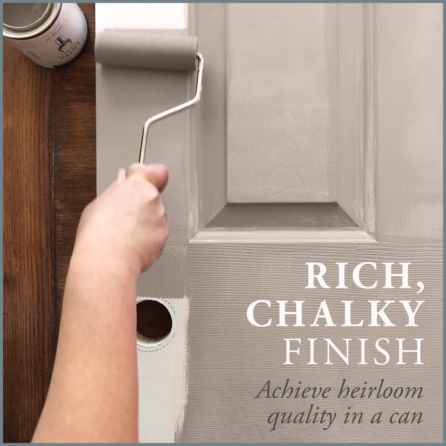 AMY HOWARD AT HOME Chalk-Based One Step Paint for Furniture, Cabinetry, Decor, Finish, and More | No Stripping, Sanding, or Priming | Medium Base | 32 Ounce | Java