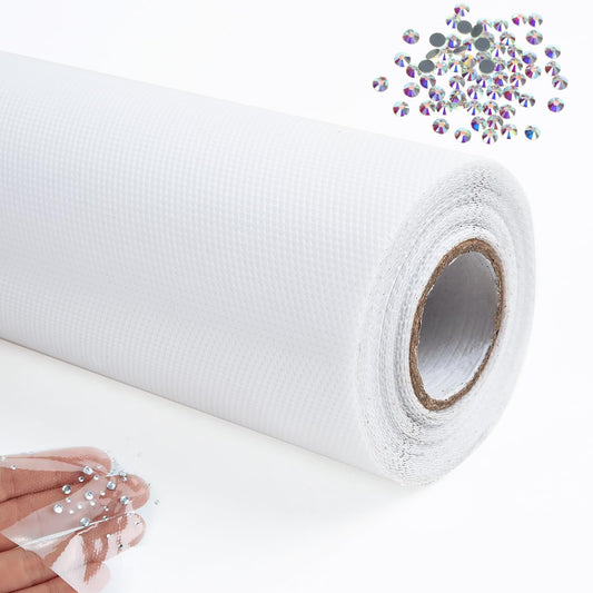 Blinginbox Hotfix Tape,Hot Fix Rhinestones Transfer Film Paper Iron on Rhinestones Transfer Paper.(10ft*12.6in)