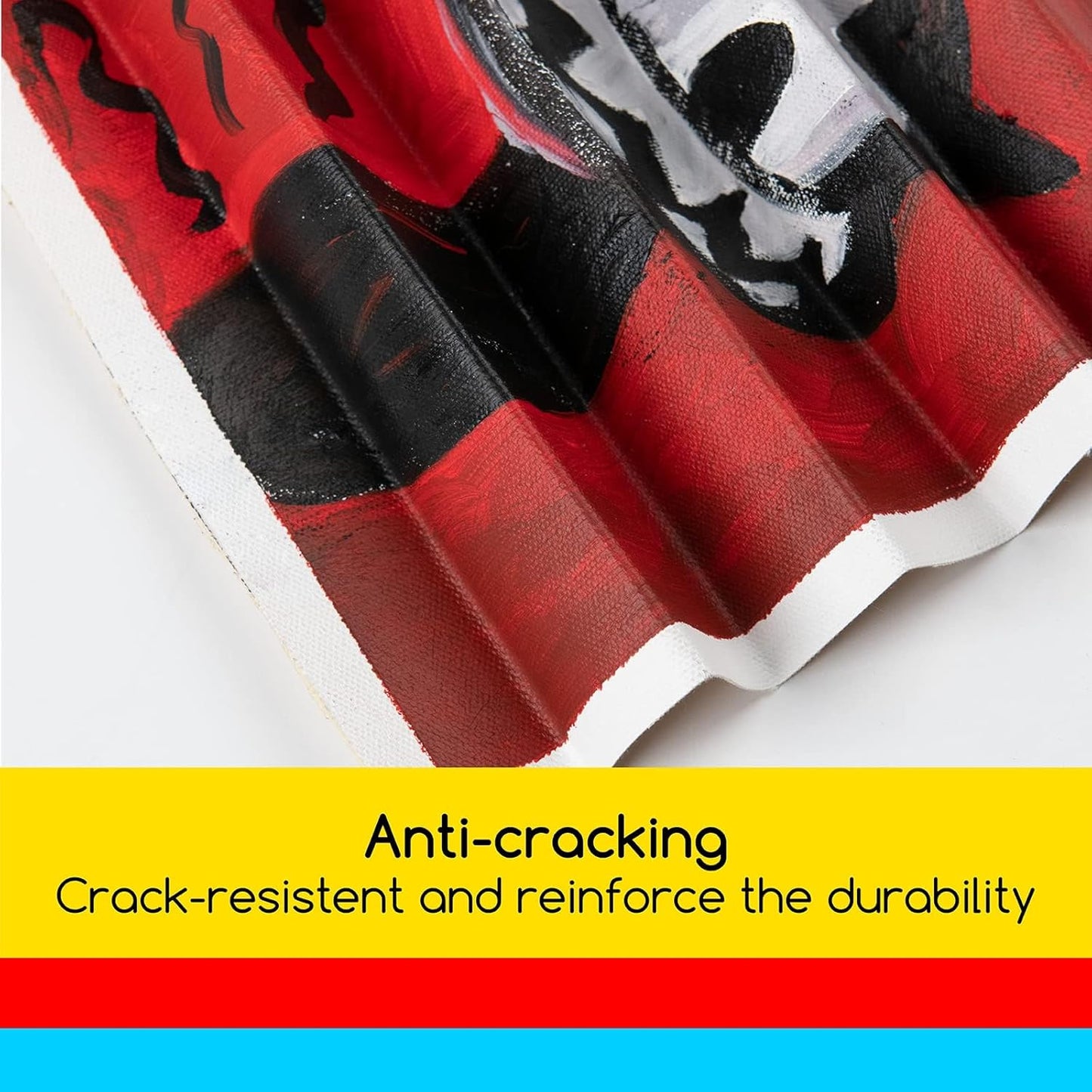 MEEDEN 12-Pack 100% Cotton Canvas Boards for Painting - 5x7'' Blank Canvas Panels for Oil & Acrylic Painting, Ready to Paint Art Supplies for Professional Artists, Students