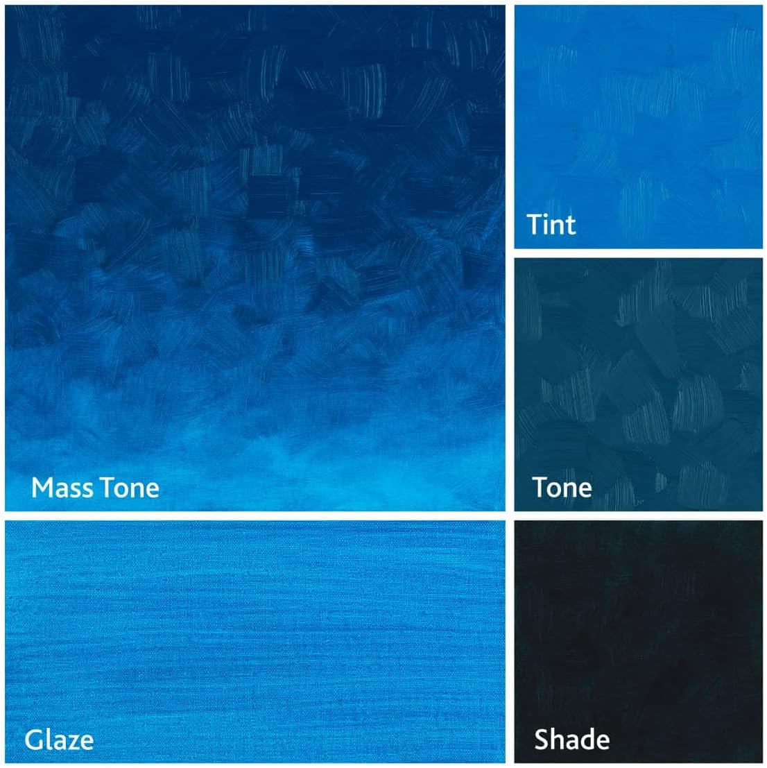 Tusc & Pine Artist Oil Paint - Manganese Blue Pastiche, 40 ml, Non-Yellowing, Rich & Creamy Consistency, Maximum Pigment Load, Small Batch Milled Oil Paints Made in the USA for Professional Artists