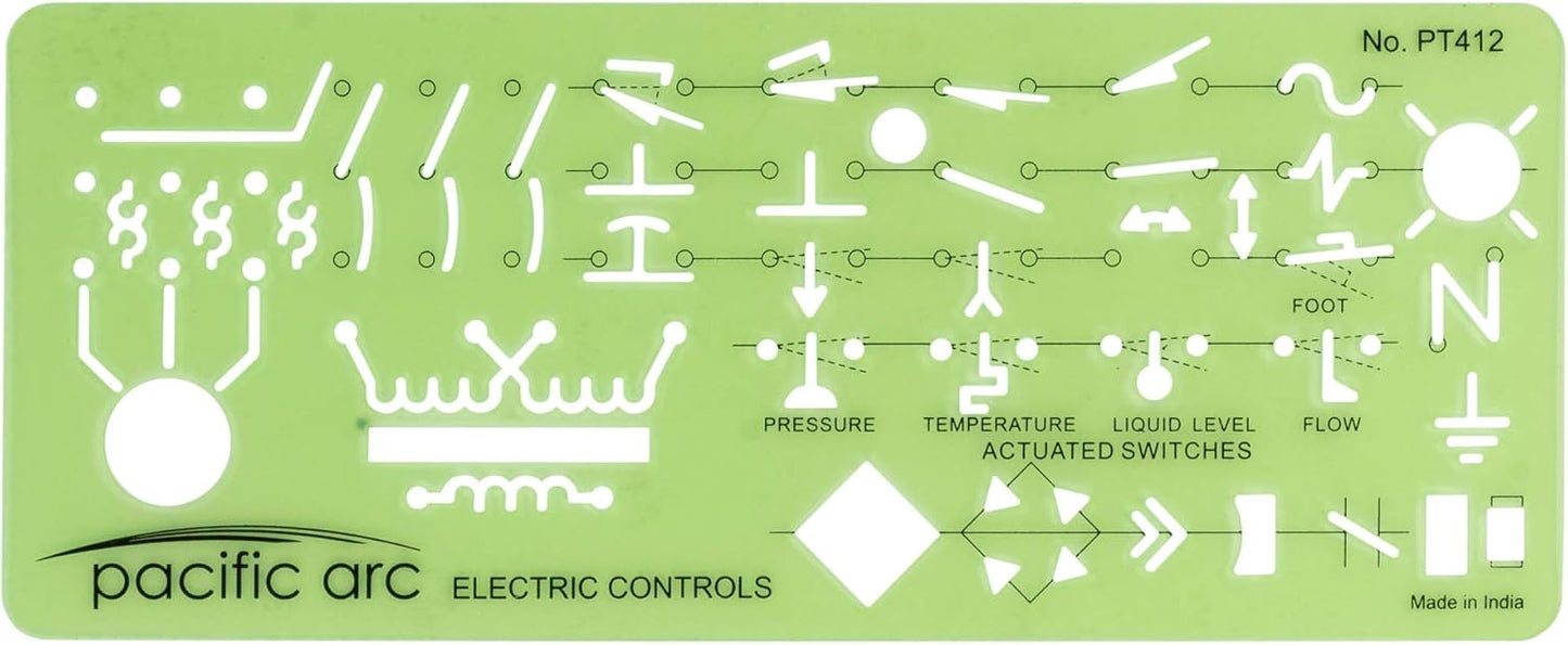 Pacific Arc Electrical Controls Template Guide, Standard Symbols Used in Machinery and Automation Circuits