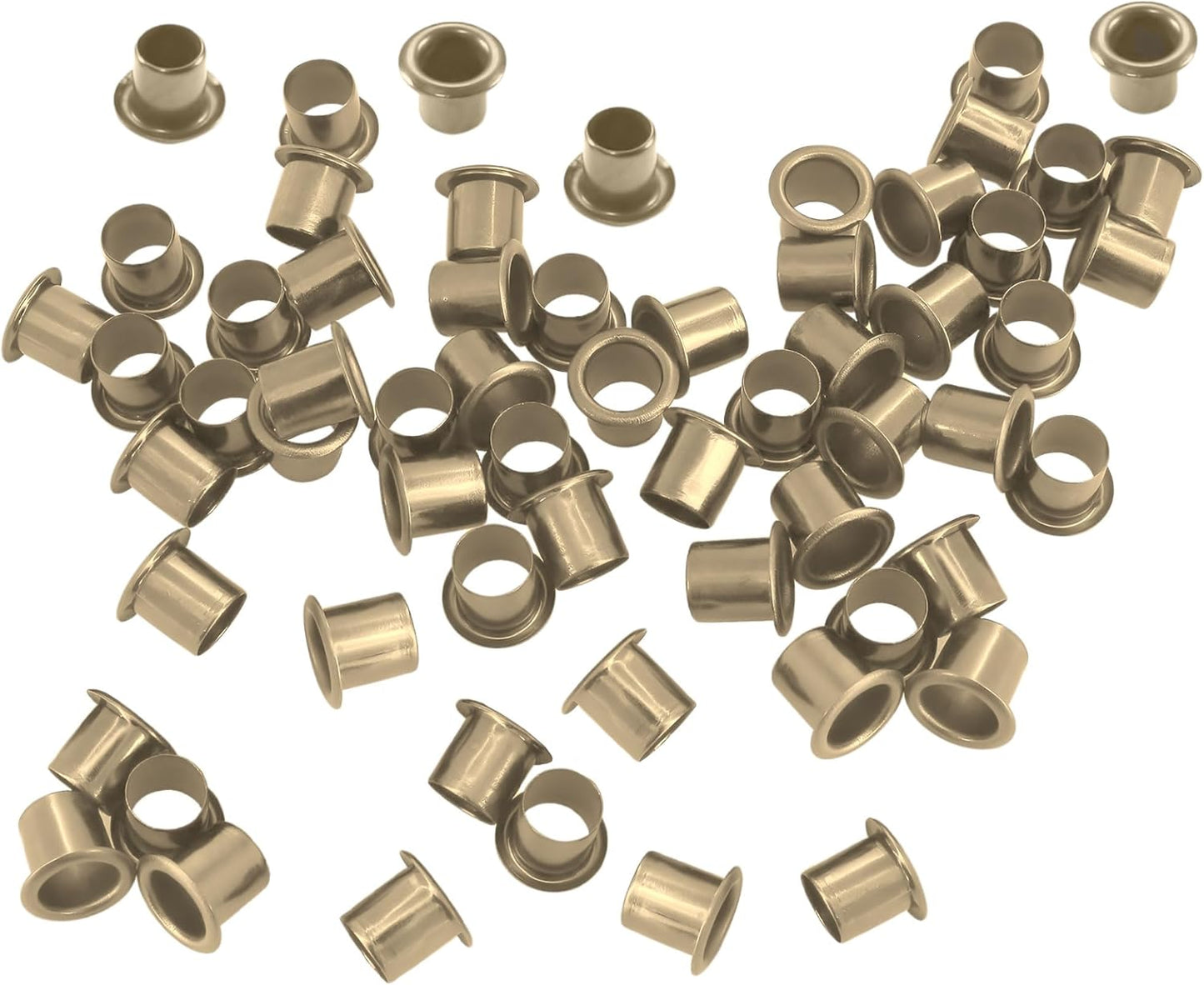 Kydex Rivets Eyelets, 8-8 1/4" Multicolored Grommet Eyelets for Tactical Holster Making, Knife Sheath Crafting, Fasteners for Custom DIY Kydex Projects (Set of 50)