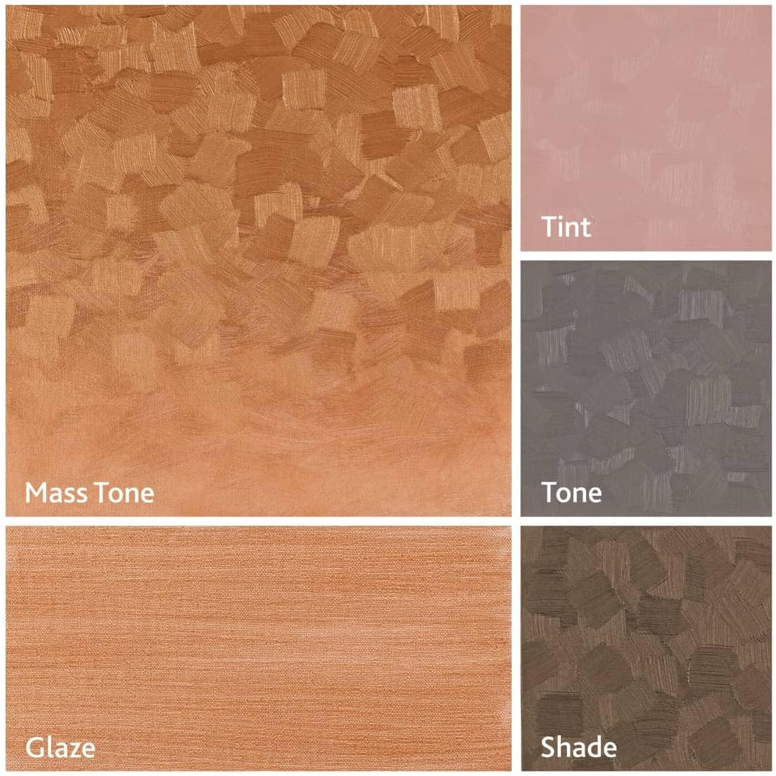 Tusc & Pine Artist Oil Paint - Copper Pearlescent, 40 ml, Non-Yellowing, Rich & Creamy Consistency, Maximum Pigment Load, Small Batch Milled Oil Paints Made in the USA for Professional Artists