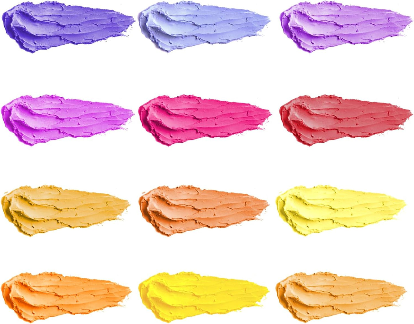 qianshan Soft Oil Pastels Set of 12 Colors,Non Toxic,Soft Texture Vibrant and Creamy Oil Crayons Pastels Art Supplies For Professional Artists Beginners Drawing.Orange&Purple