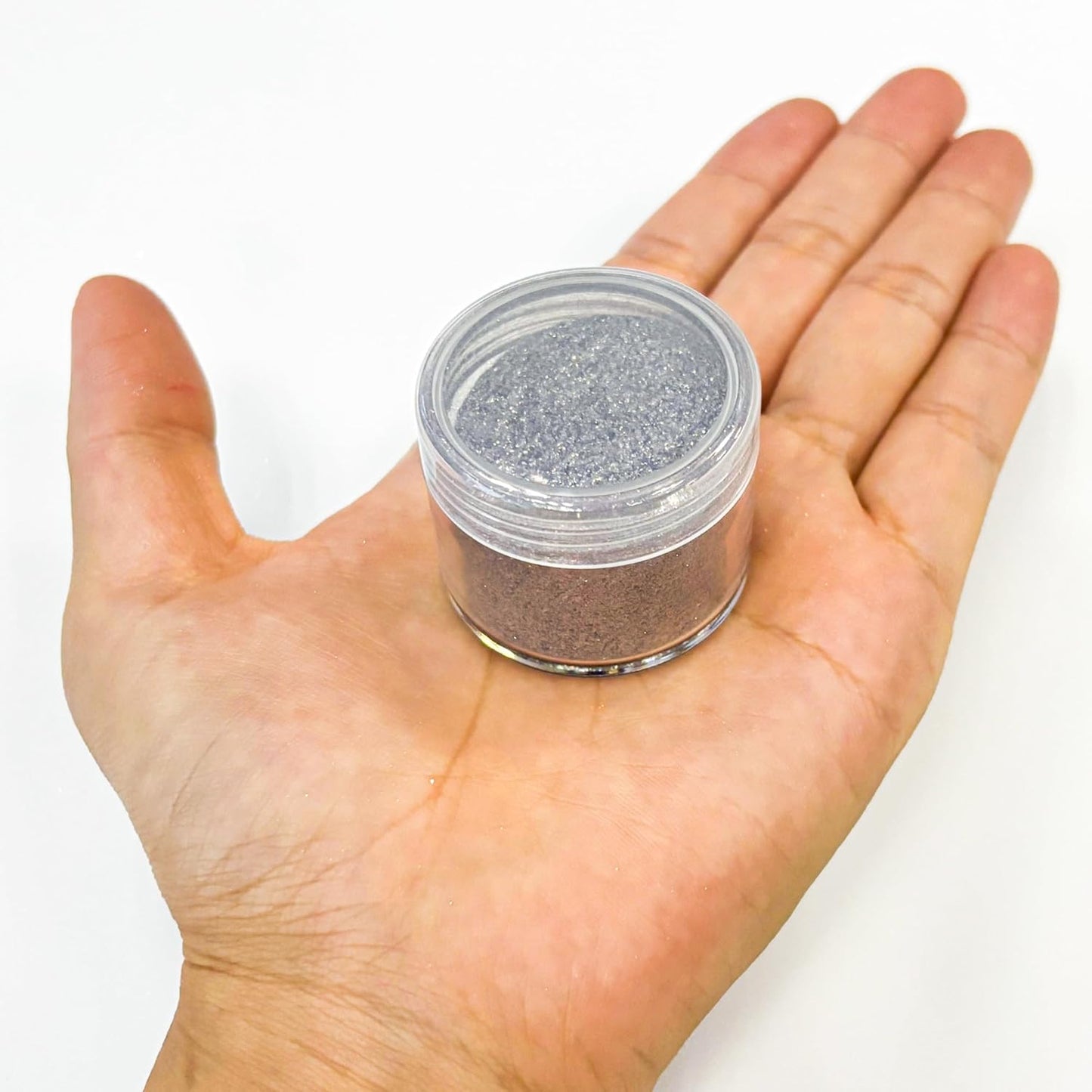 Premium Diamond Mica Powder Pigment- for Epoxy, Resin, Soap, Paint, Woodworking, Acrylic Pouring, Bath Bombs, Fishing Lures - DIY Arts and Crafts Additive (Diamond Rainbow Brown)