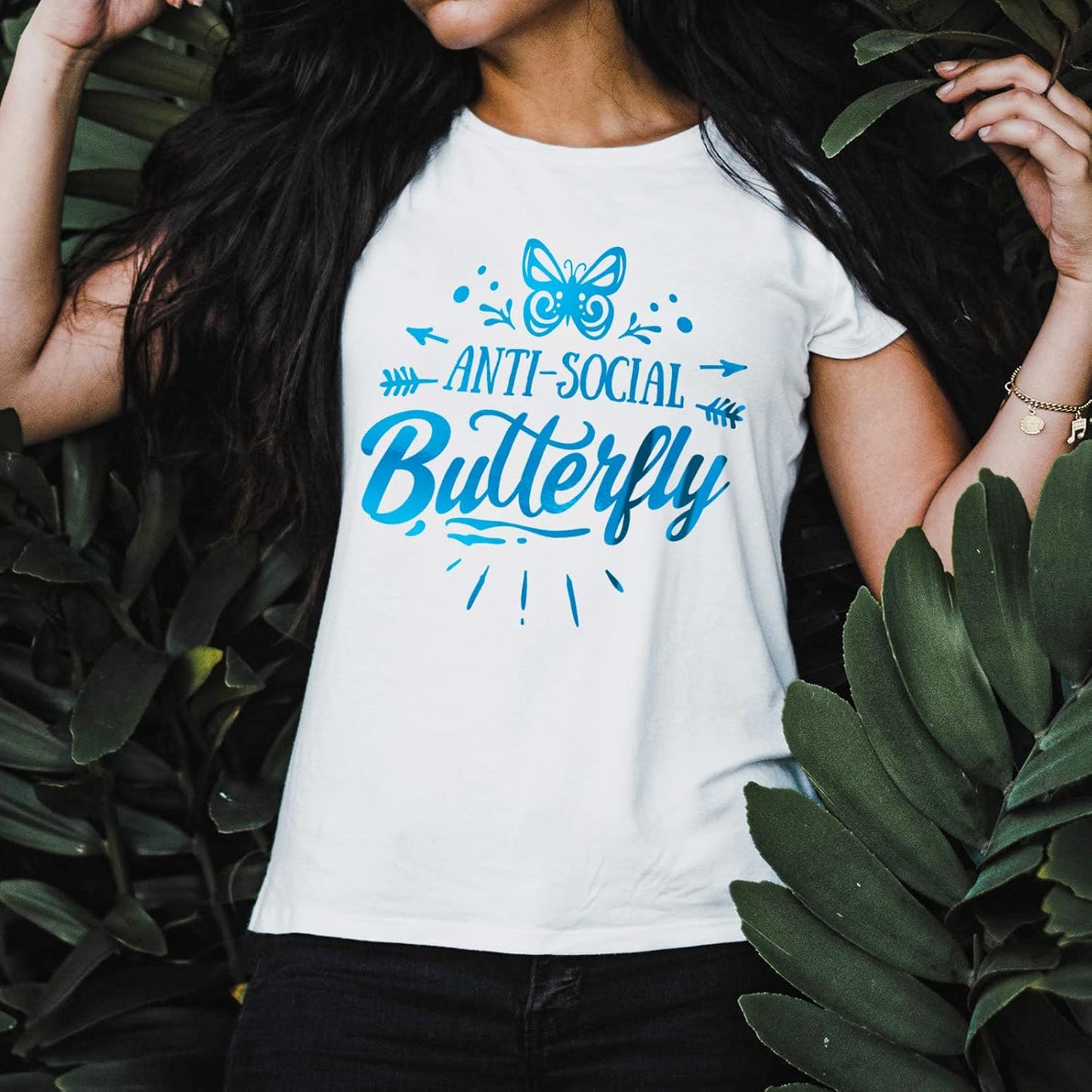 VINYL FROG Metallic Foil HTV Vinyl Roll 12" x5ft Blue Heat Transfer Vinyl Chrome Iron on Vinyl Easy to Cut & Weed DIY Heat Press Design for T-Shirts