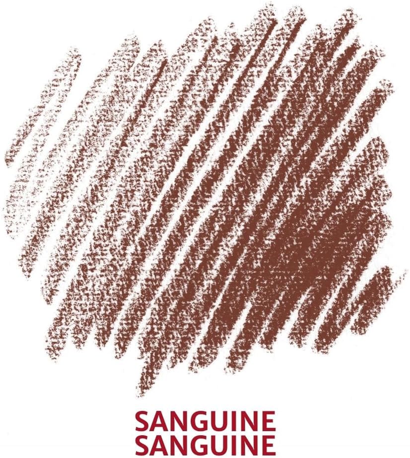 Conté à Paris 12 Count Sketching Crayons Set, Sanguine