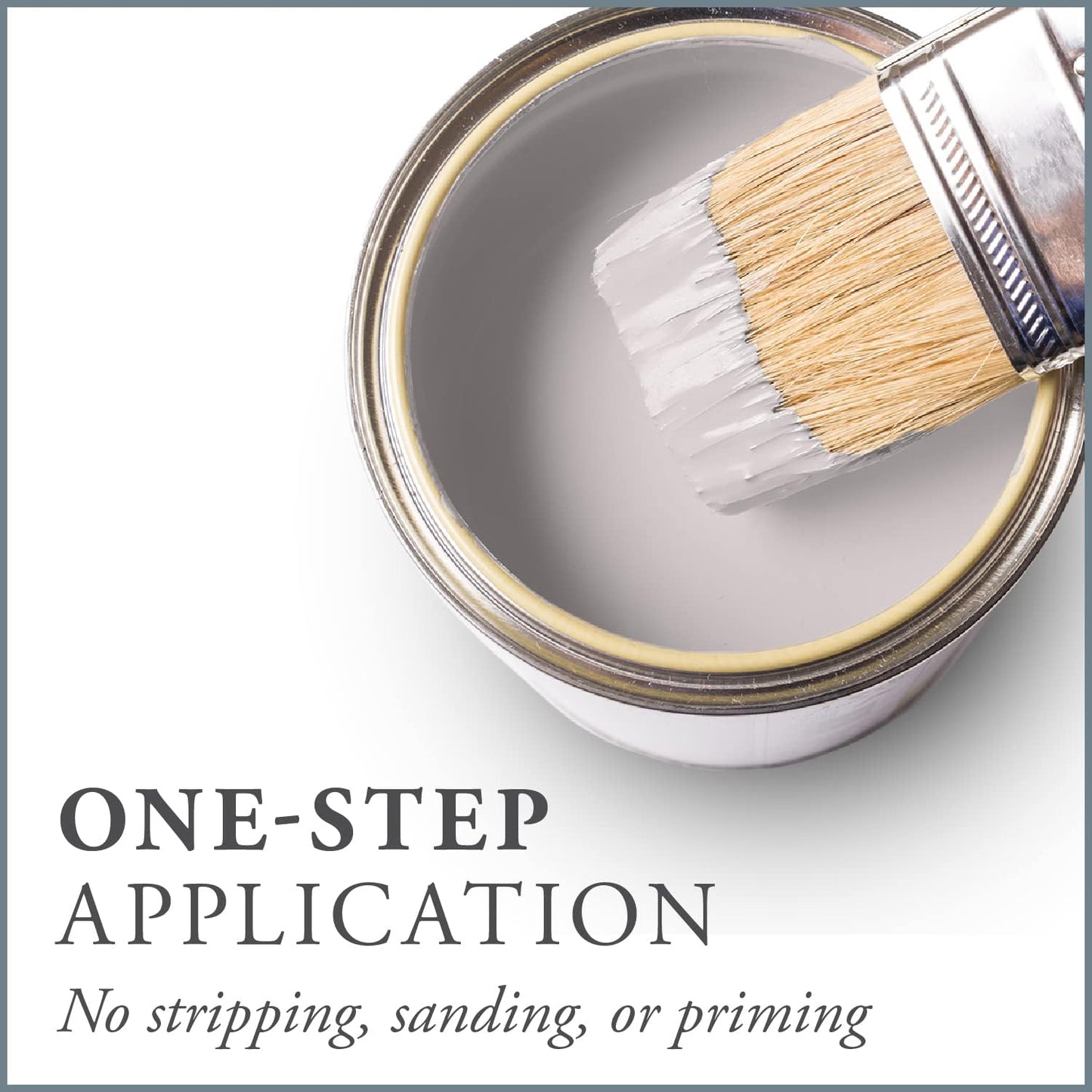 AMY HOWARD AT HOME Chalk-Based One Step Paint for Furniture, Cabinetry, Decor, Finish, and More | No Stripping, Sanding, or Priming | Ultra-Light Base | 16 Ounce | Spa White