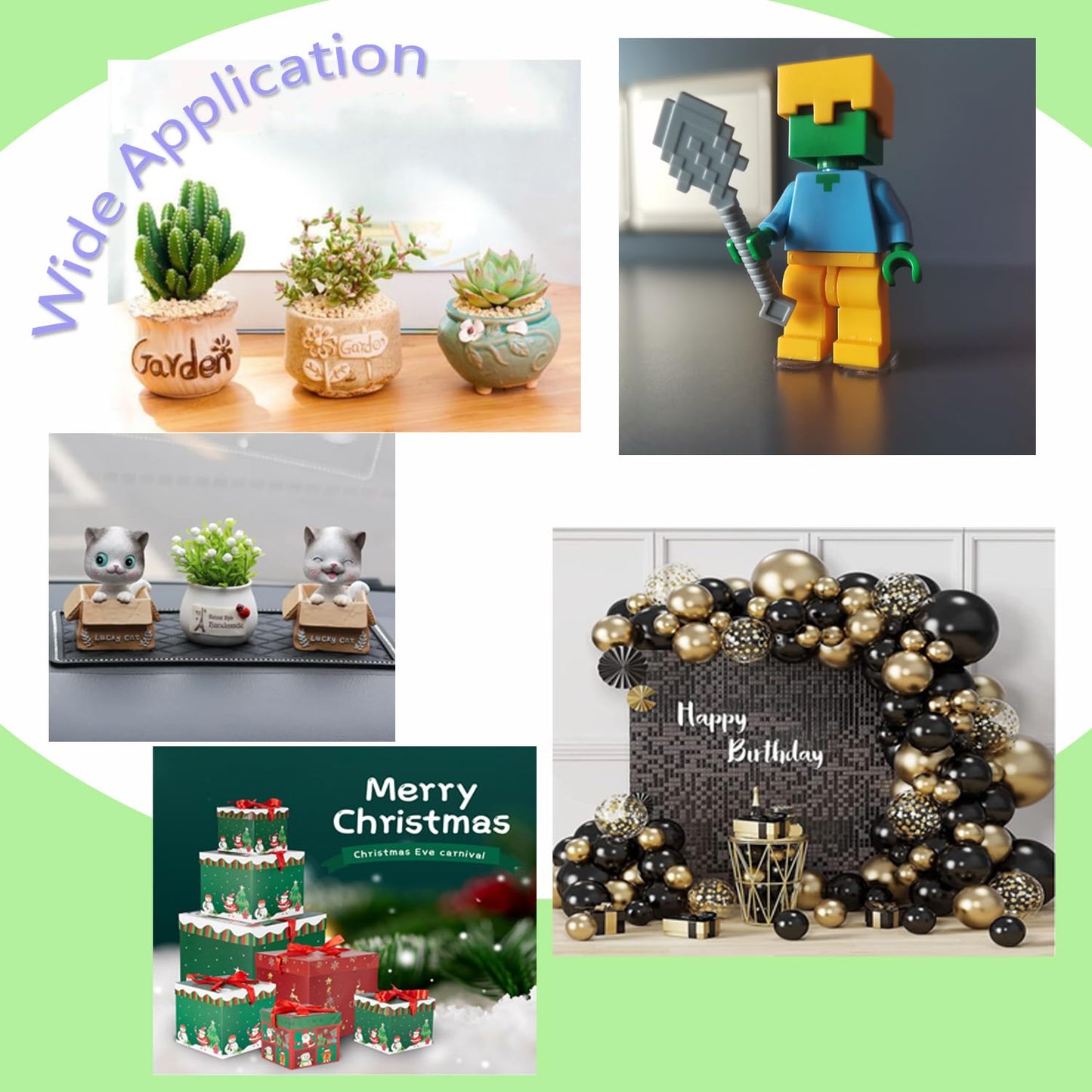 720 Pcs Sticky Tack Poster Stickers, Double Sided Sticky Round Clear Stickers, No Trace Poster Adhesive Putty Removable Waterproof Adhesive Dots for Festival Decoration Sticky Dot (0.31" X 0.51")