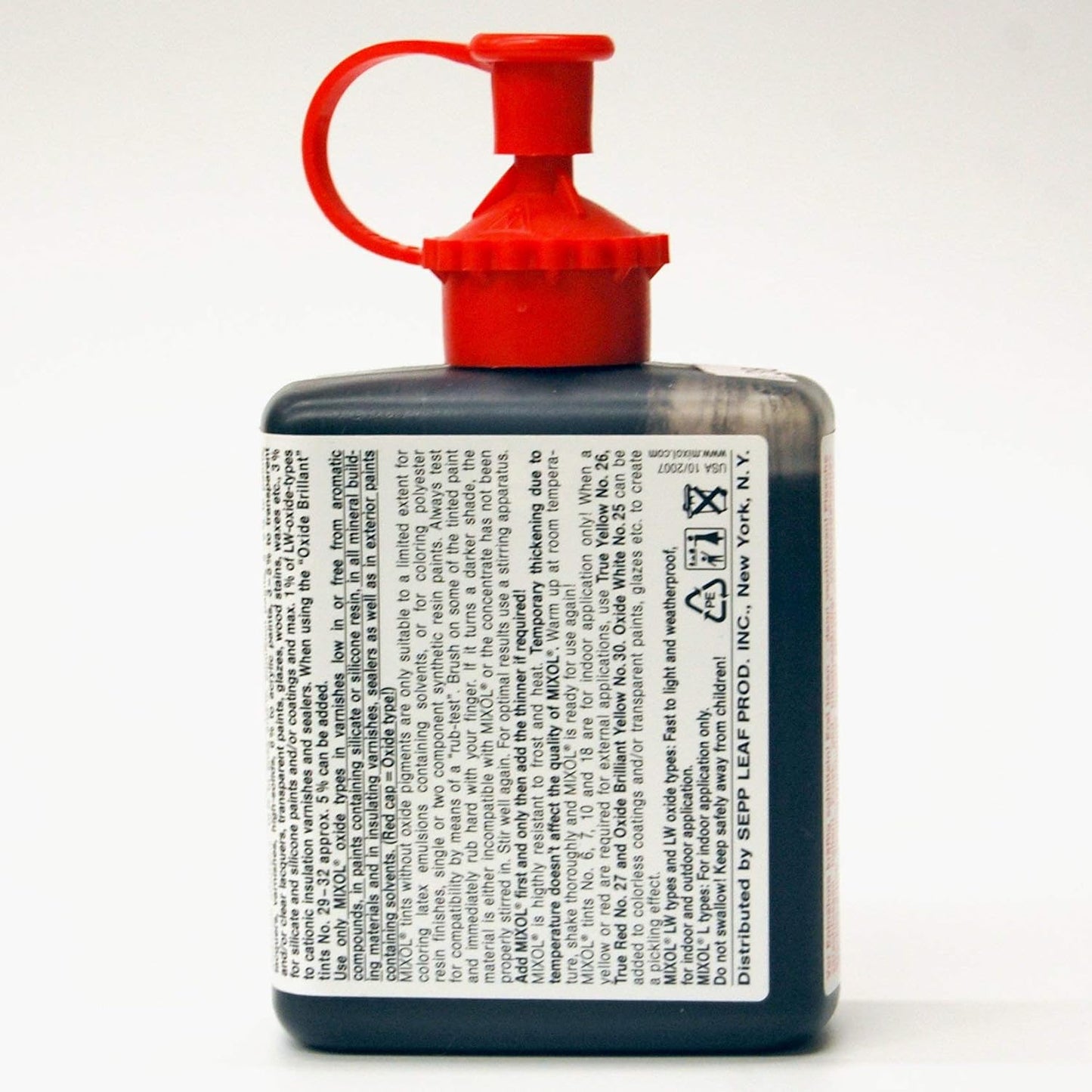 Mixol Universal Tints, Oxide Brilliant Black, #29, 200ml