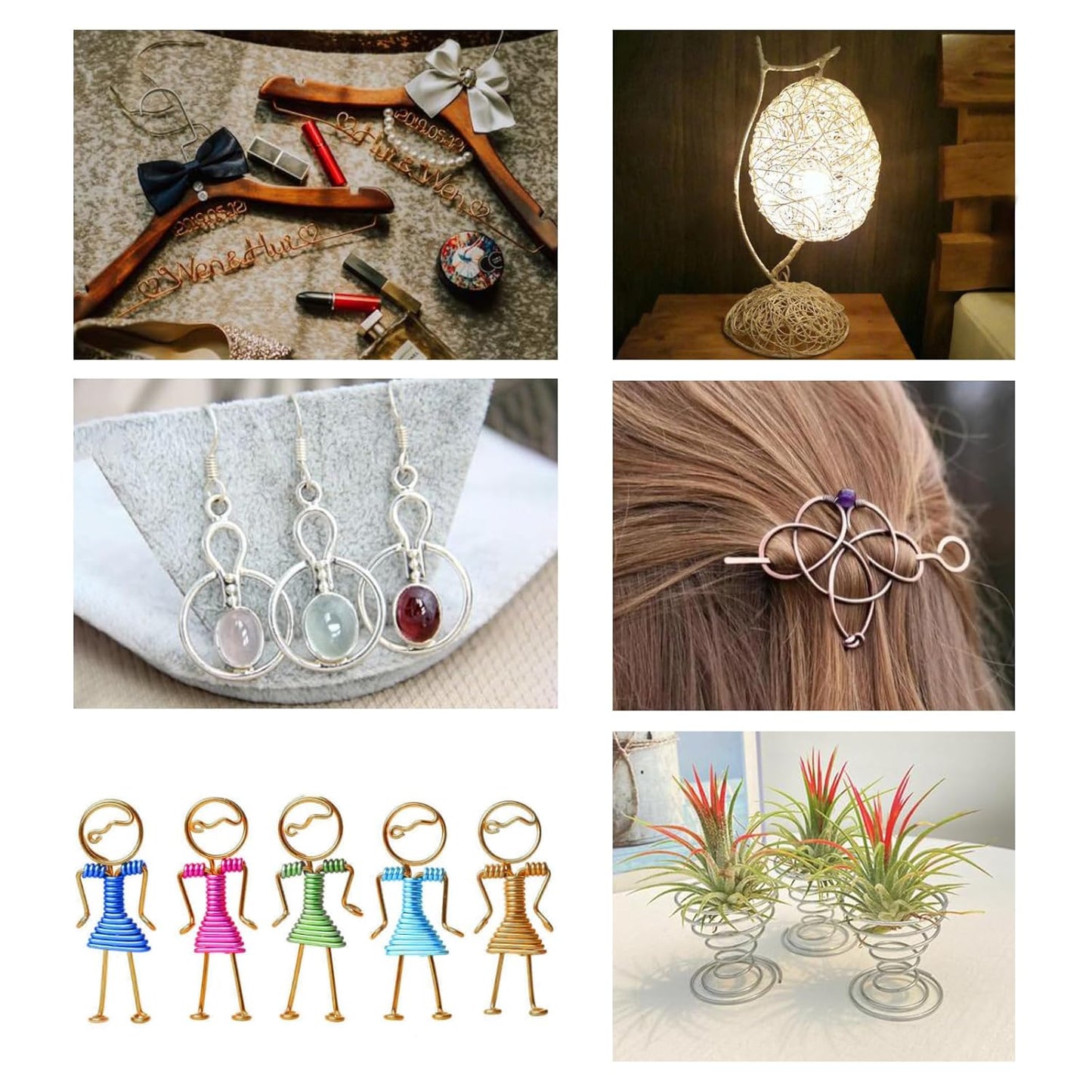 12 Gauge(2mm) Aluminum Wire 35 Yards Anodized Metal Wire for Bonsai Armature Crafting Sculpting Jewelry Craft Making Beading Floral (Purple, 12 Gauge)