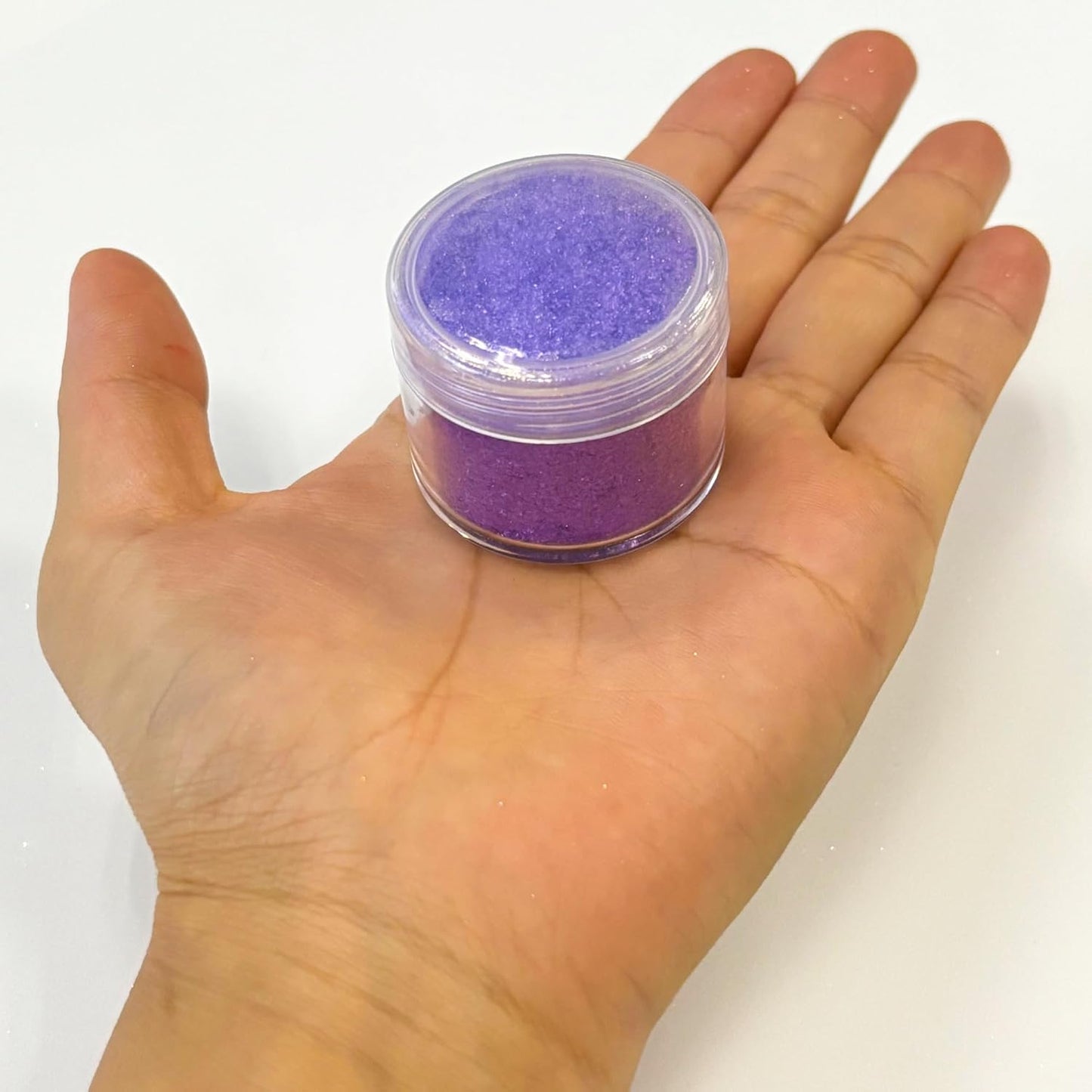 Premium Diamond Mica Powder Pigment- for Epoxy, Resin, Soap, Paint, Woodworking, Acrylic Pouring, Bath Bombs, Fishing Lures - DIY Arts and Crafts Additive (Diamond Shimmer Purplish Red)