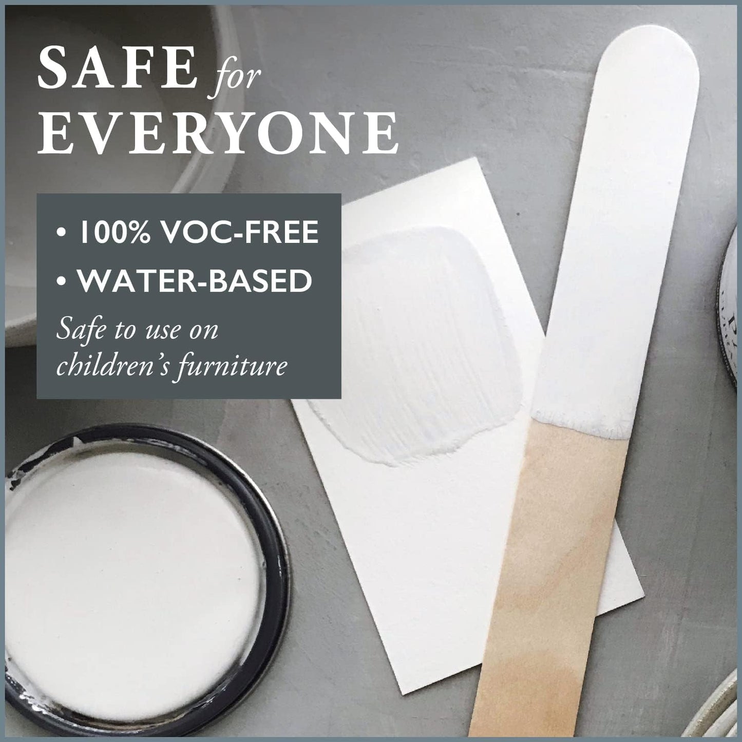 AMY HOWARD AT HOME Chalk-Based One Step Paint for Furniture, Cabinetry, Decor, Finish, and More | No Stripping, Sanding, or Priming | Ultra-Light Base | 32 Ounce | Stoneware