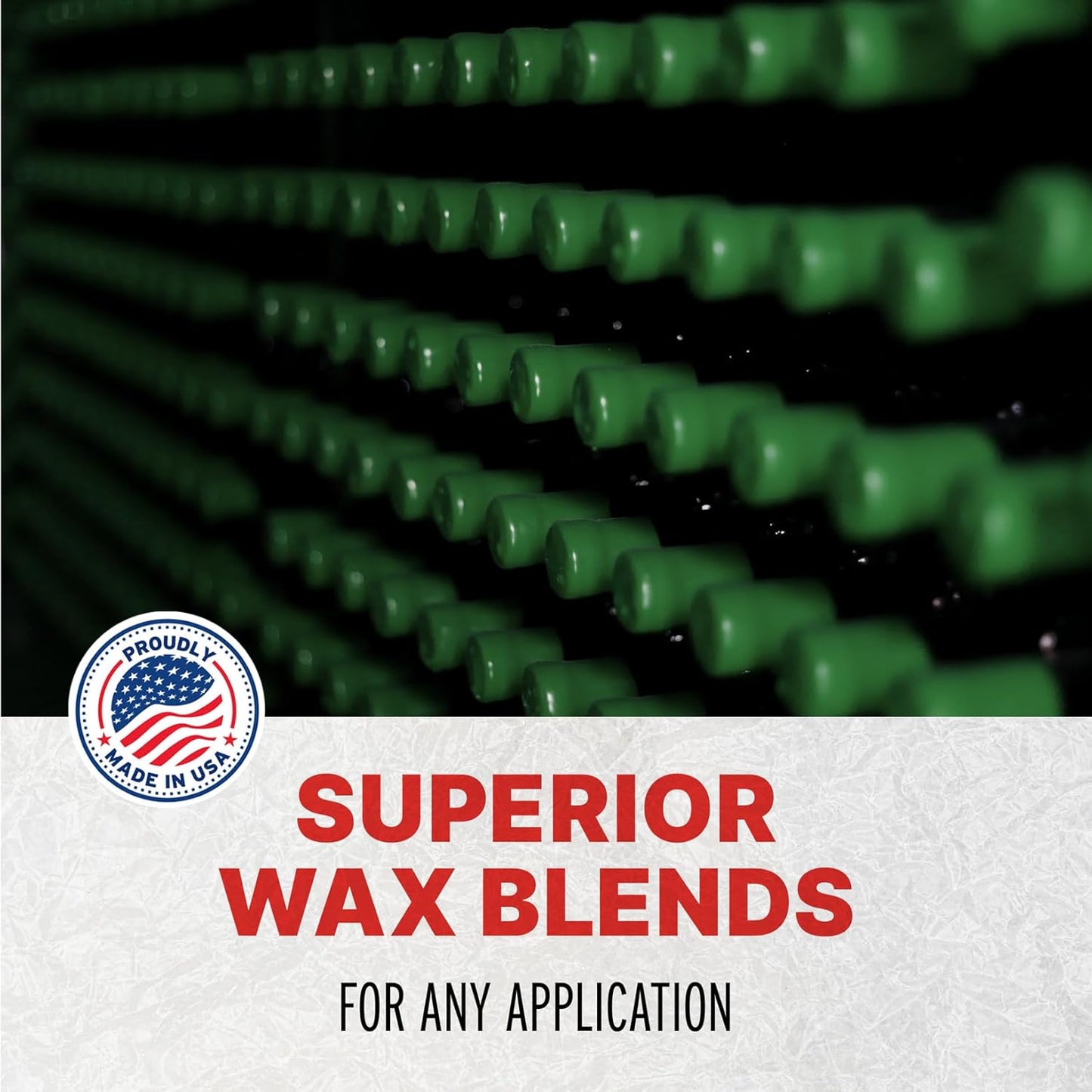 Blended Waxes, Inc. Bottle Sealing Wax, Pastille Wax Seal Beads For Wine, Beer, and Liquor Bottle Sealing, Seals Between 25-30 Bottles, 1 lb, Green Metallic