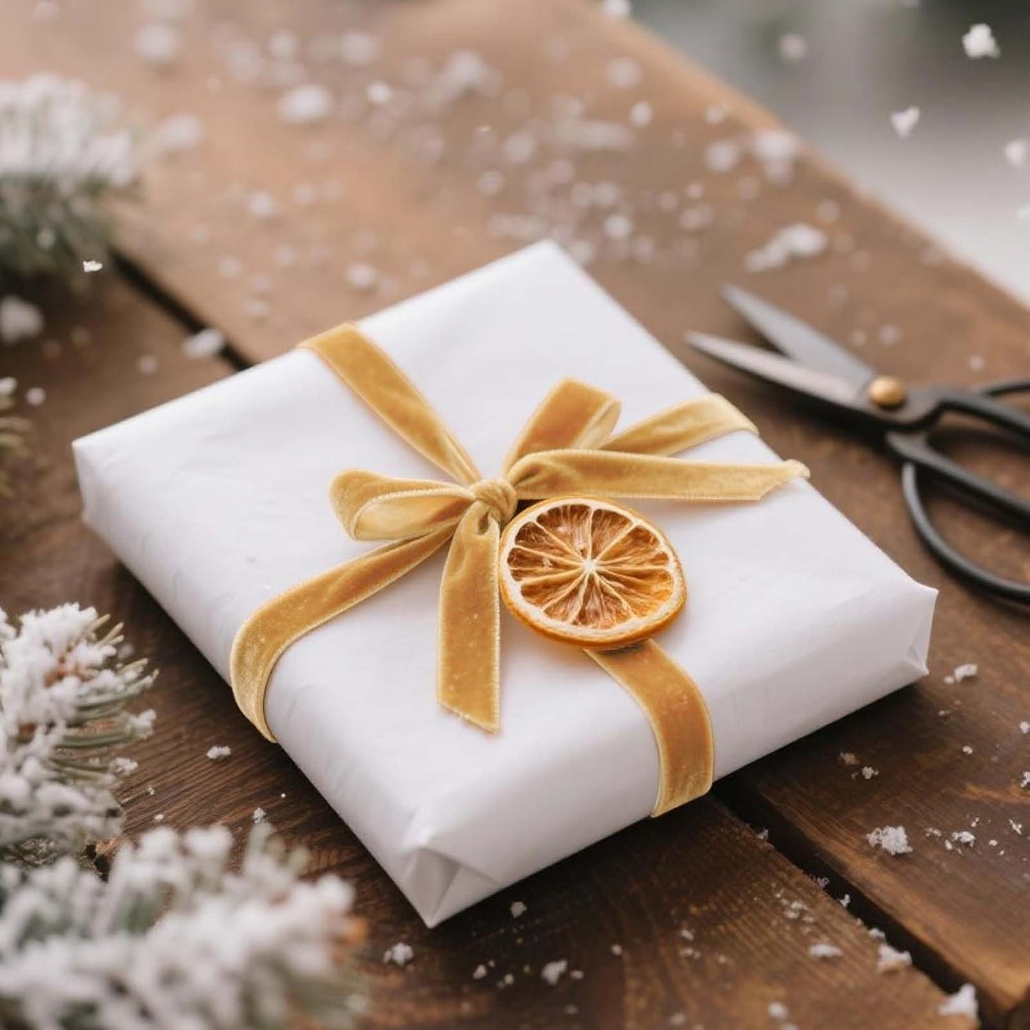 LaRibbons Thin Velvet Ribbon 3/8 Inch x 25 Yards, Khaki Velvet Ribbon for Christmas Tree, Gift Wrapping, Wreath Bow, Outdoor Decoration