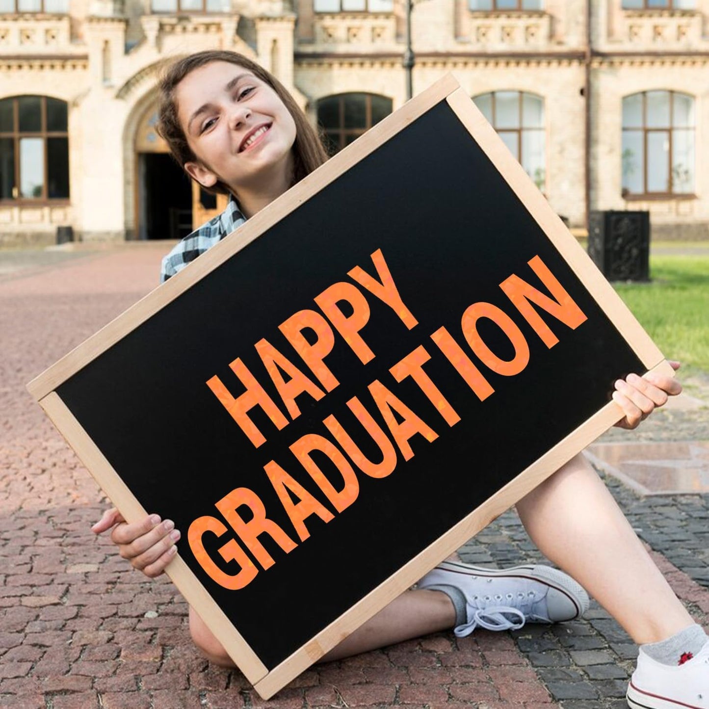 Starboling Letter Stickers,2 inch 8 Sheets Orange Alphabet Sticker,Self Adhesive Vinyl Letter Stickers Mailbox Numbers,for Arts Crafts Outdoor Sign Poster Mailbox Sign Doors Mailboxes Car Truck