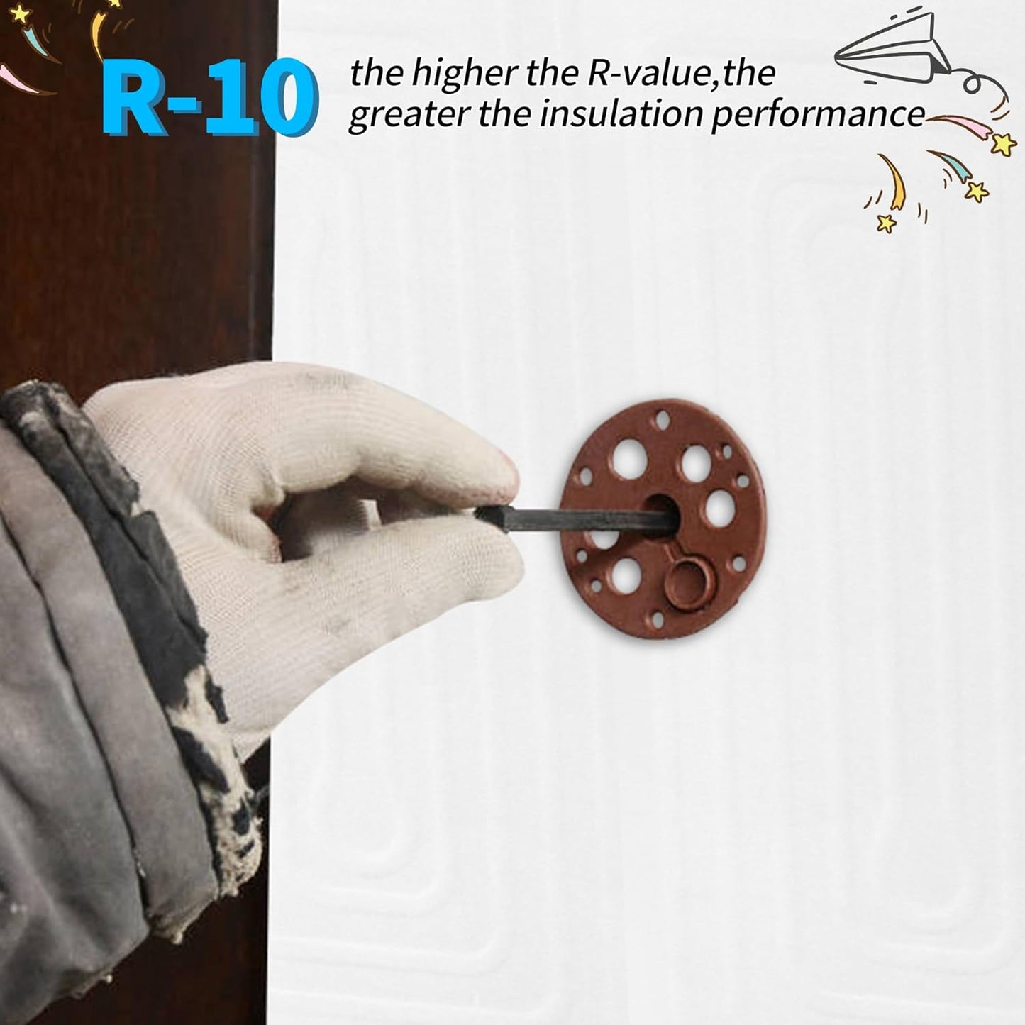 LuckyFoam White 4 Pack 15x12x1 inch Foam Sheets 1 Inch Thick Polystyrene Rectangles XPS Foam Board Craft for Insulating DIY Modeling Art Supplies