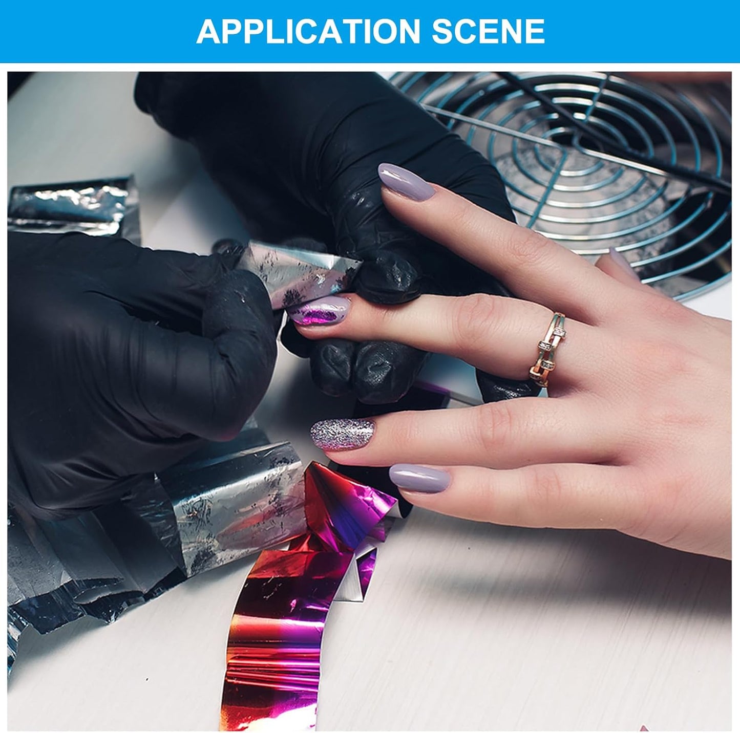 PATIKIL 4"x400Ft Hot Stamping Foil Paper, Heat Transfer Hot Stamping Paper Foil Roll for Leather DIY Logo Decor Craft Gift Package Scrapbook Card, Light Bronze