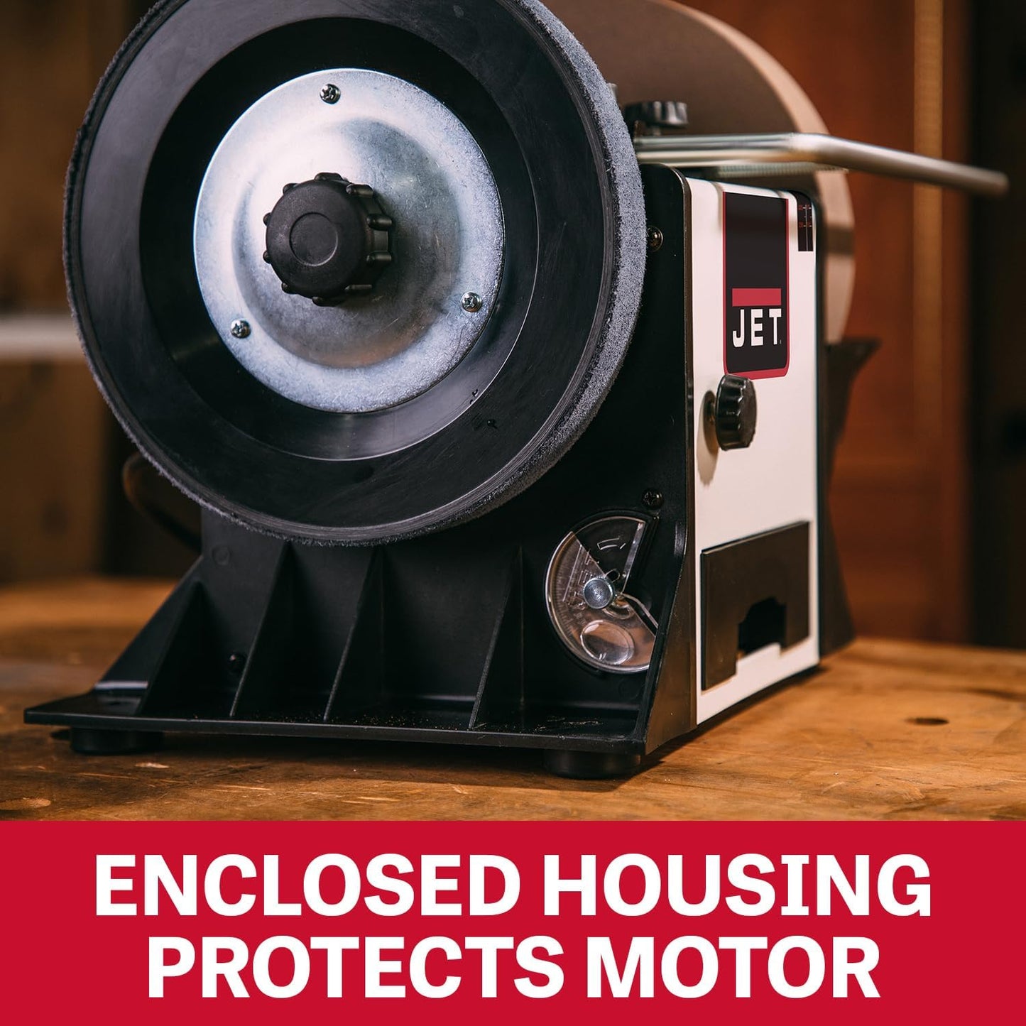 JET 10-Inch Variable-Speed Wet Sharpener, 150 RPM, 120V 1Ph (Model JWS-10)