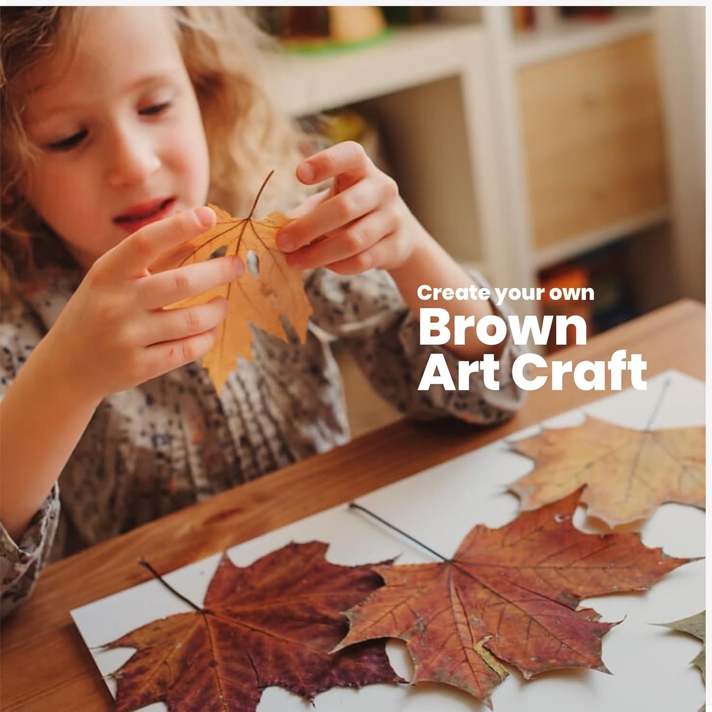 BearBoss Brown Cardstock Paper 8.5x11 50 Sheets, Heavyweight 92lb Cover for Crafts DIY Cards Making