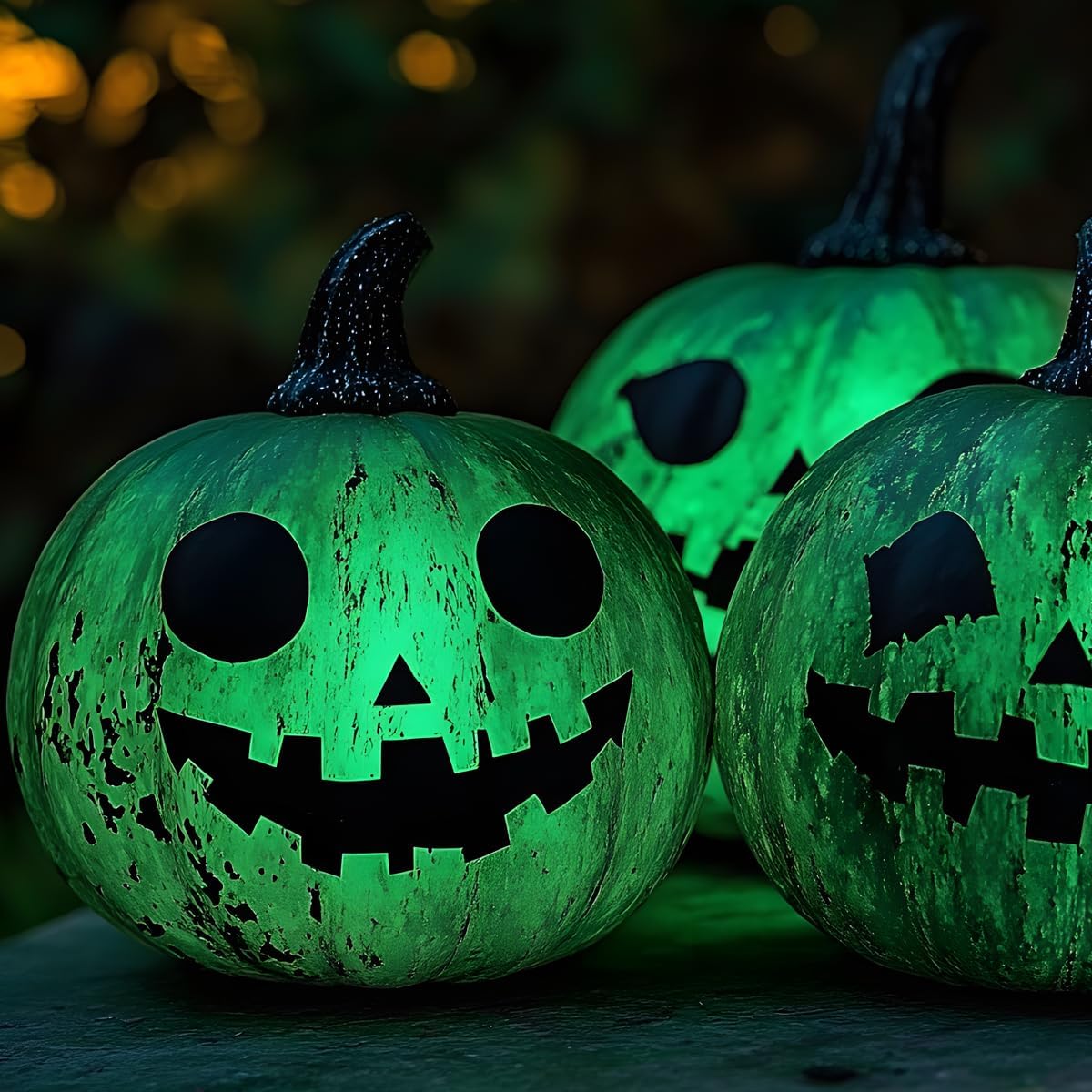 AUREUO Glow in the Dark Acrylic Paint, 8 Colors x 0.71 Fl Oz / 21ml Neon UV Black Light Paints for Easter Rocks, Wood, Craft, Canvas, Paint Party Supplies