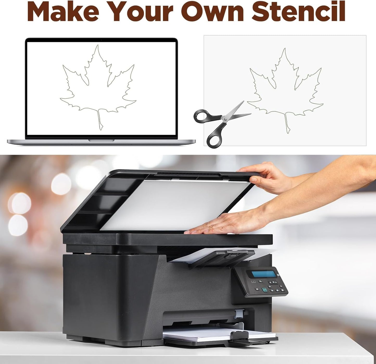 4 Mil 12inchs x 40ft Rolls Blank Stencil Sheets, Clear PET Acetate Mylar Template Material Transparency for Vinyl Silhouette Cutting Machines, Reusable Craft Projects