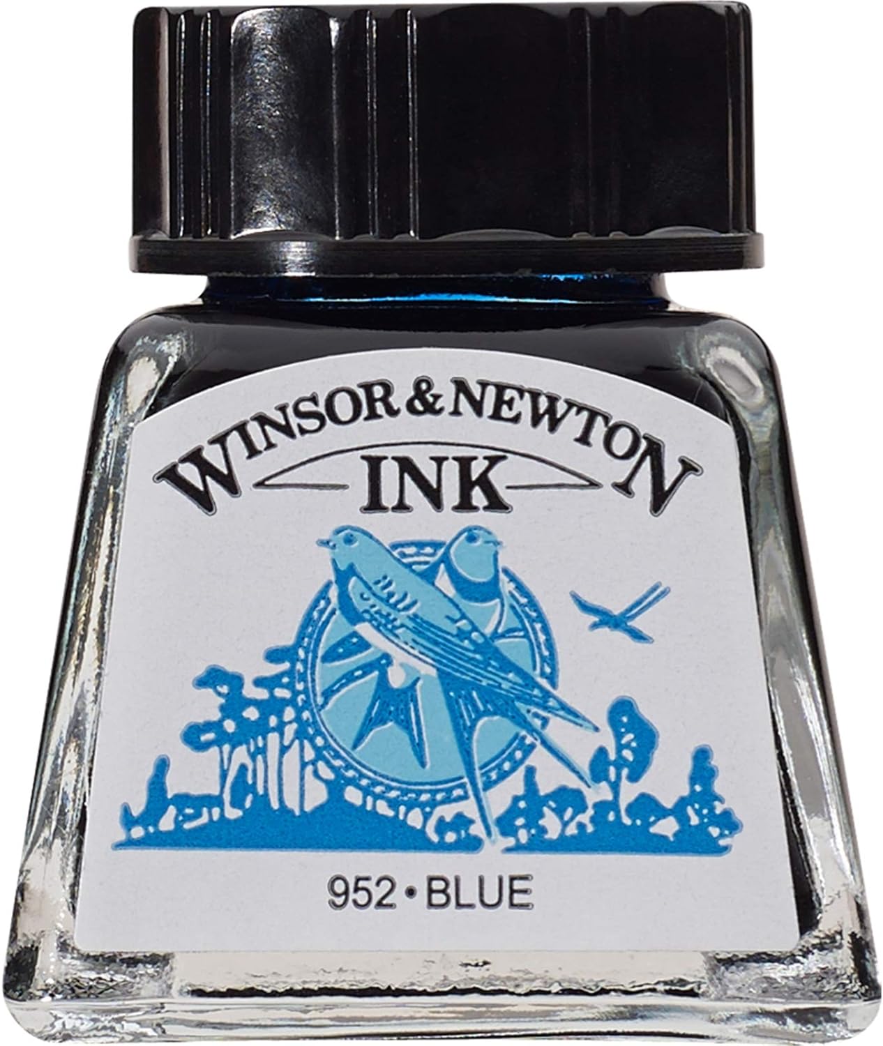 Winsor & Newton Drawing Ink, 14ml Bottle, Blue