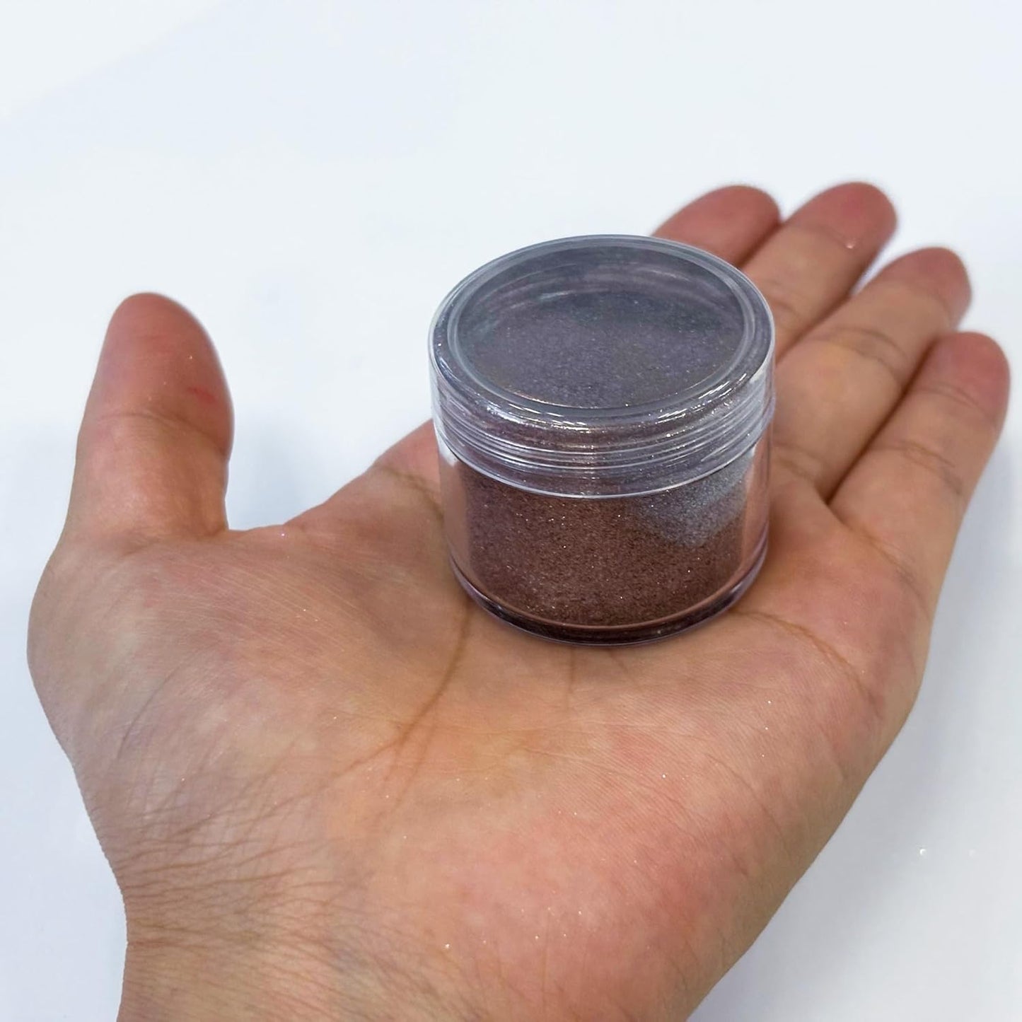 Premium Diamond Mica Powder Pigment- for Epoxy, Resin, Soap, Paint, Woodworking, Acrylic Pouring, Bath Bombs, Fishing Lures - DIY Arts and Crafts Additive (Diamond Iridescent Brown)