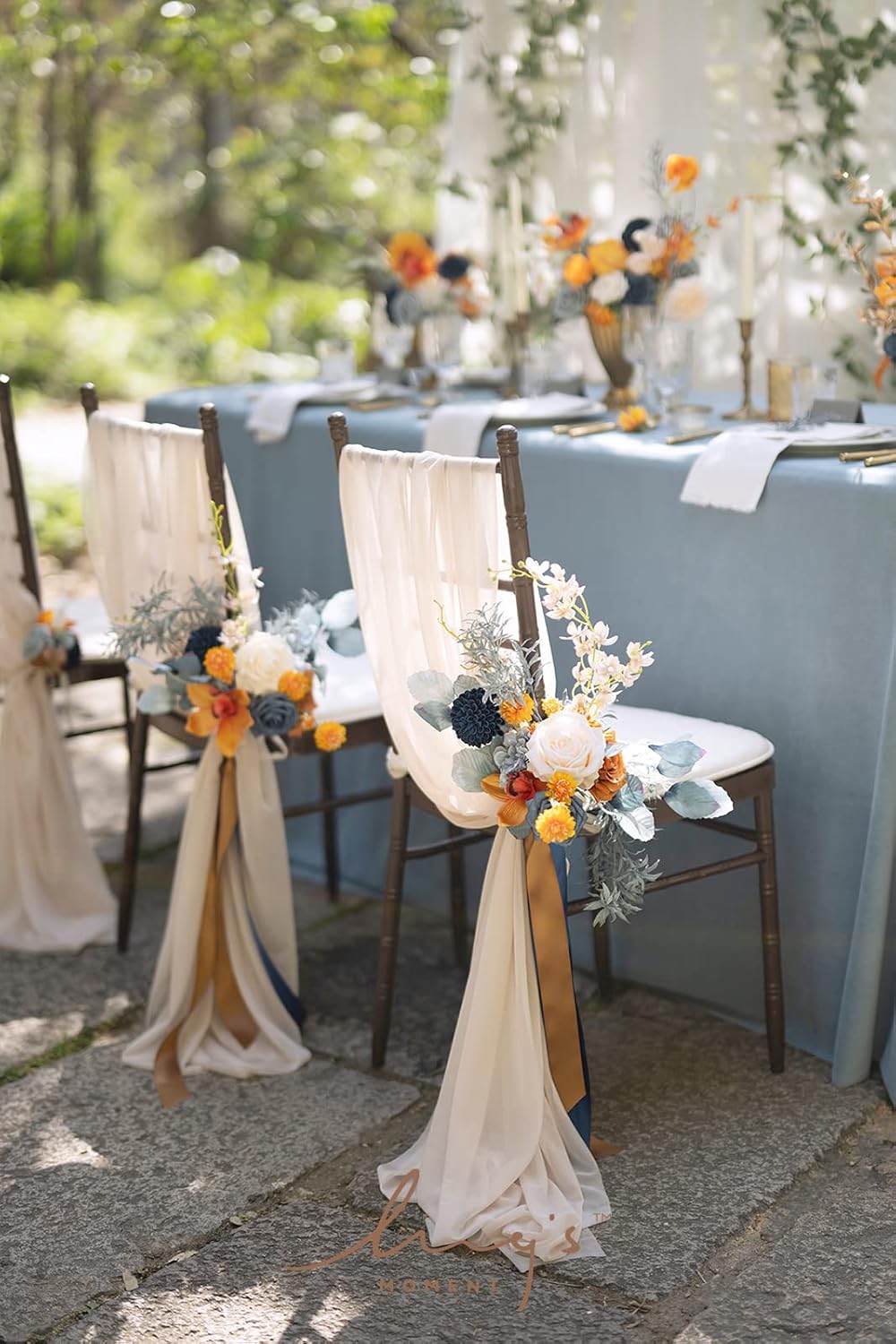 Ling's Moment Navy Blue Dahlia Foam Artificial Flowers Real Touch Faux Fake Flower For Home Decor Graduation Baby Shower Decorations Outdoors Party Favors Wedding Gifts Centerpieces Arrangements 25pcs